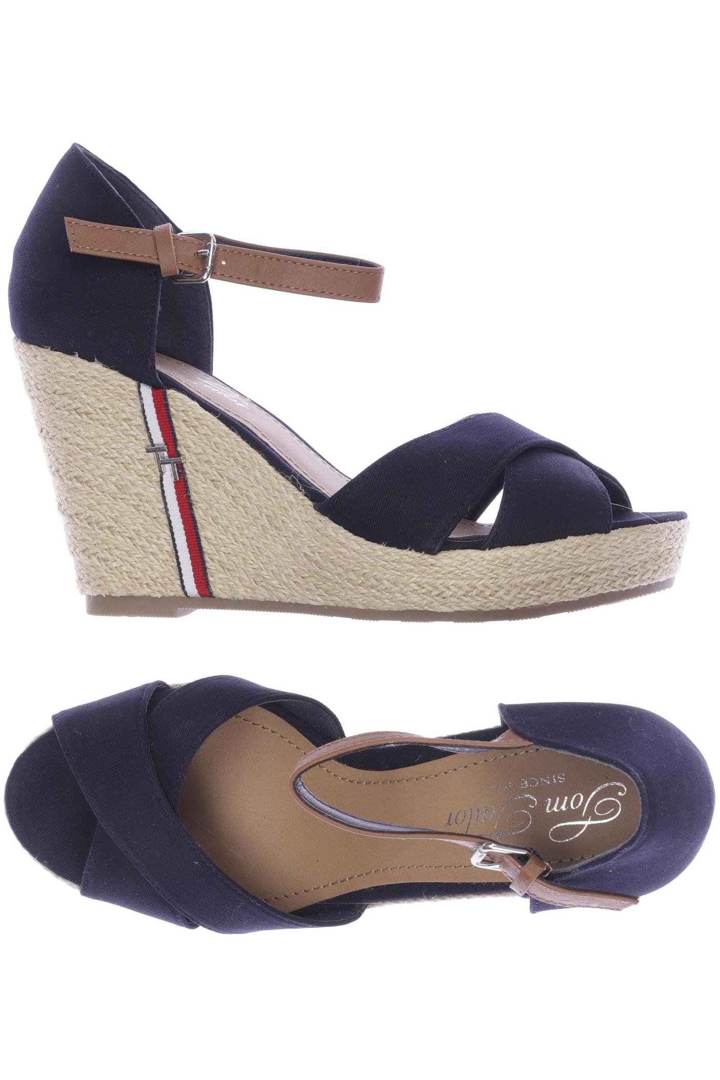 

TOM TAILOR Denim Damen Sandale, marineblau