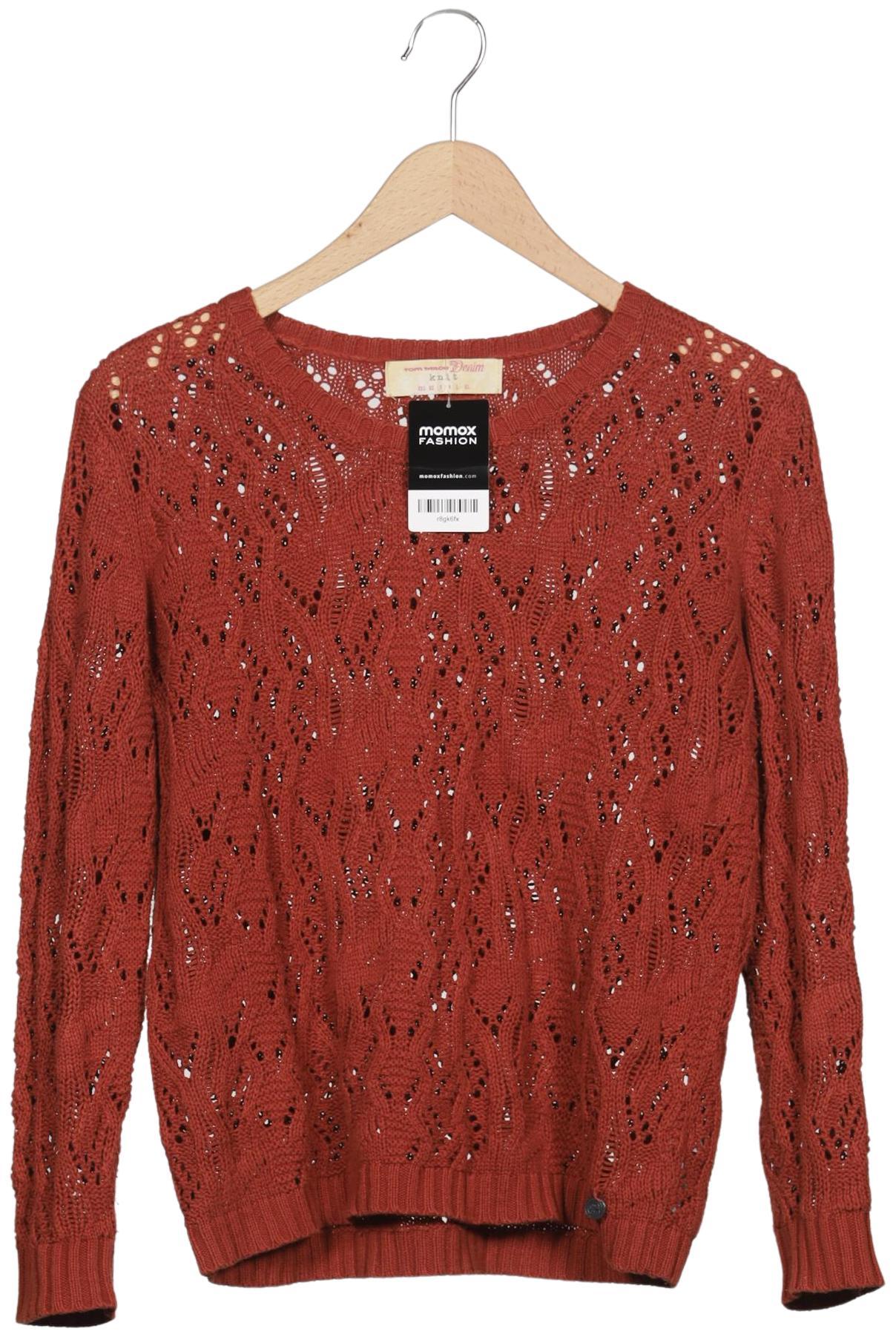 

TOM Tailor Denim Damen Pullover, rot, Gr. 36