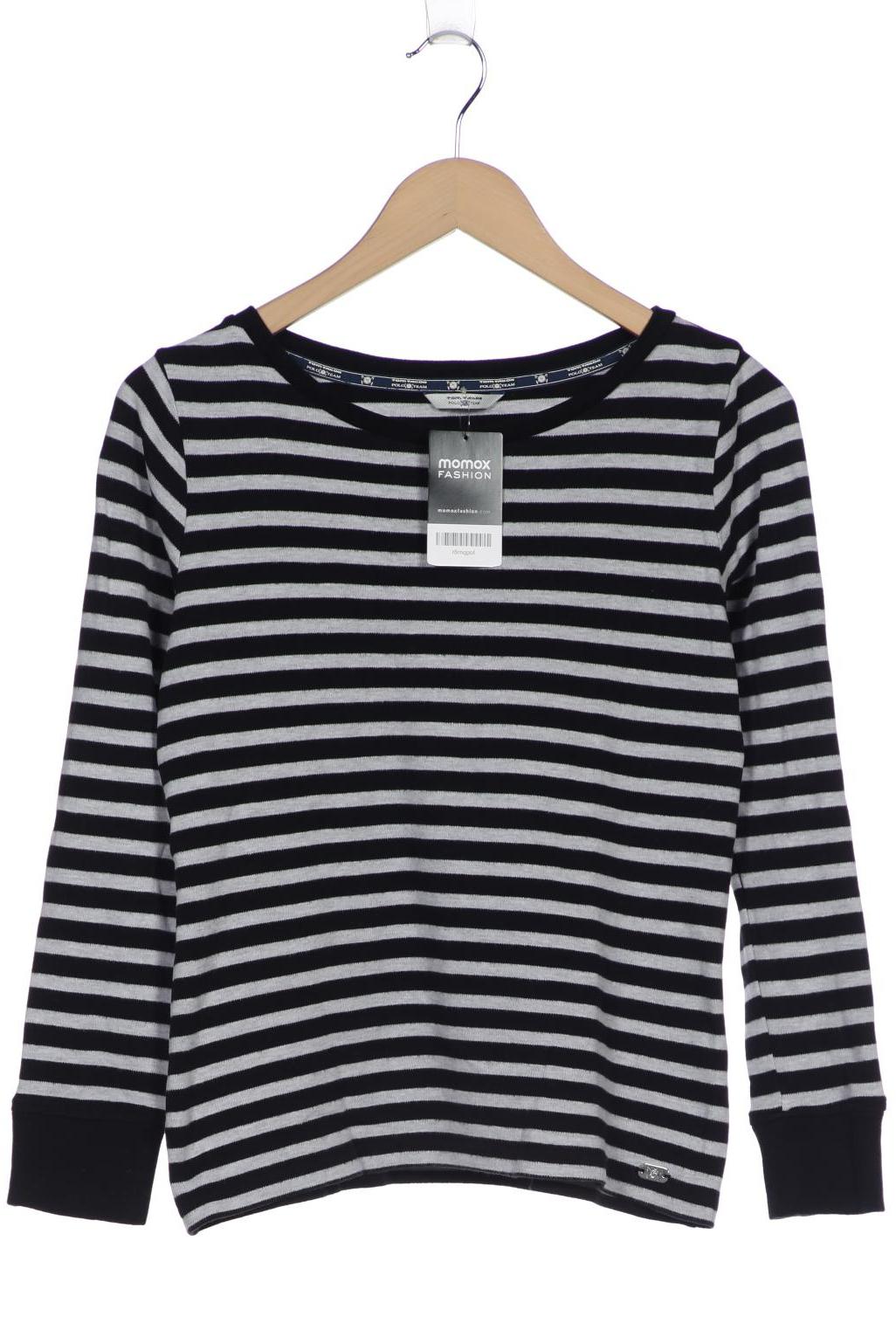 

TOM TAILOR Denim Damen Langarmshirt, schwarz