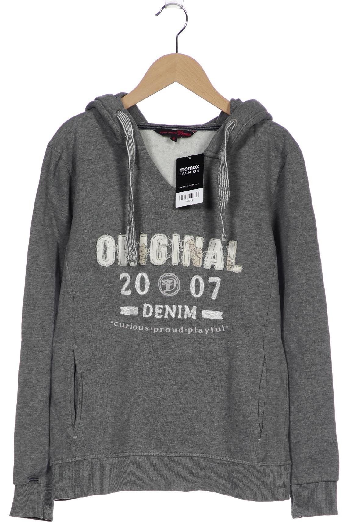 

TOM Tailor Denim Herren Kapuzenpullover, grau, Gr. 48