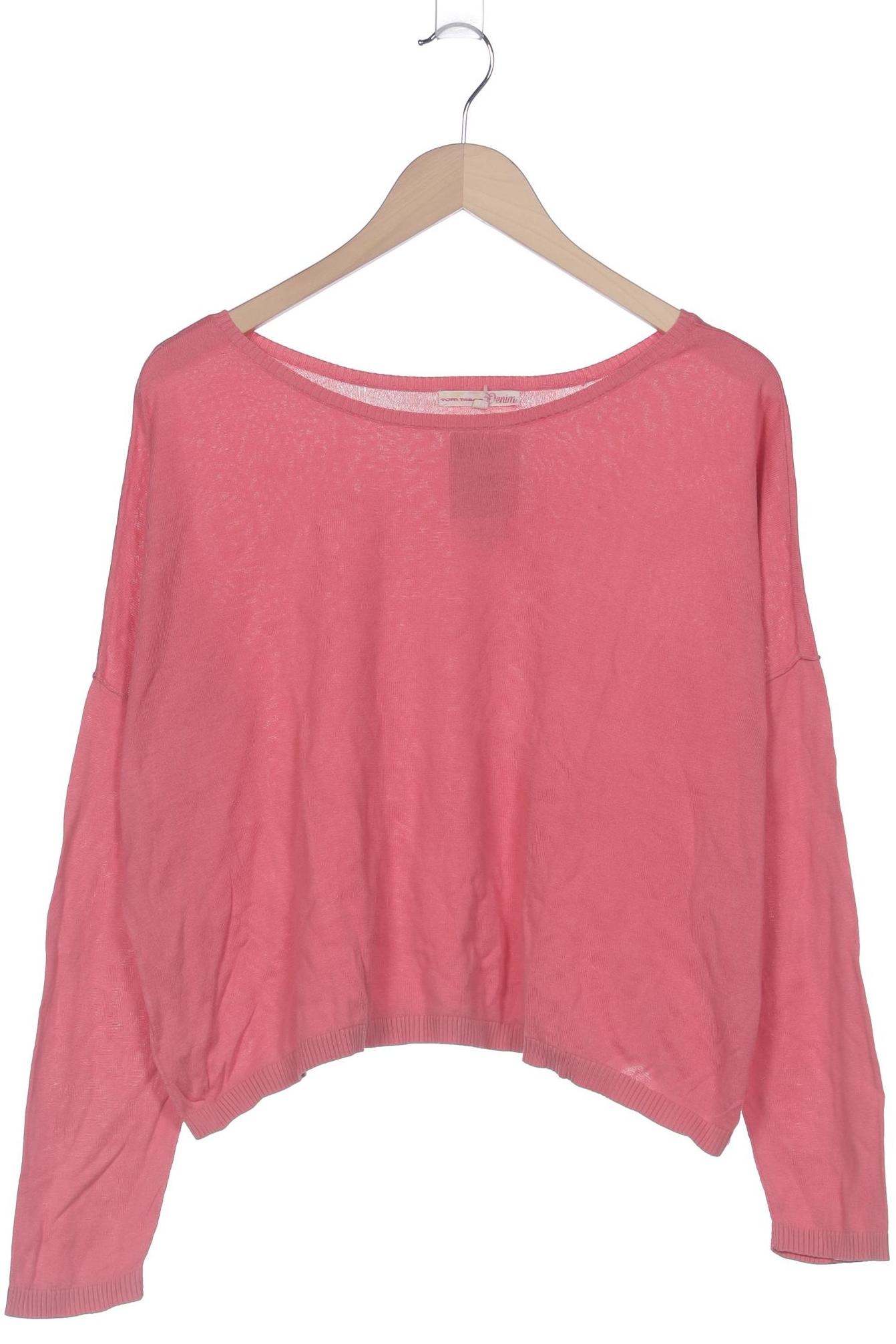 

TOM Tailor Denim Damen Langarmshirt, pink, Gr. 38