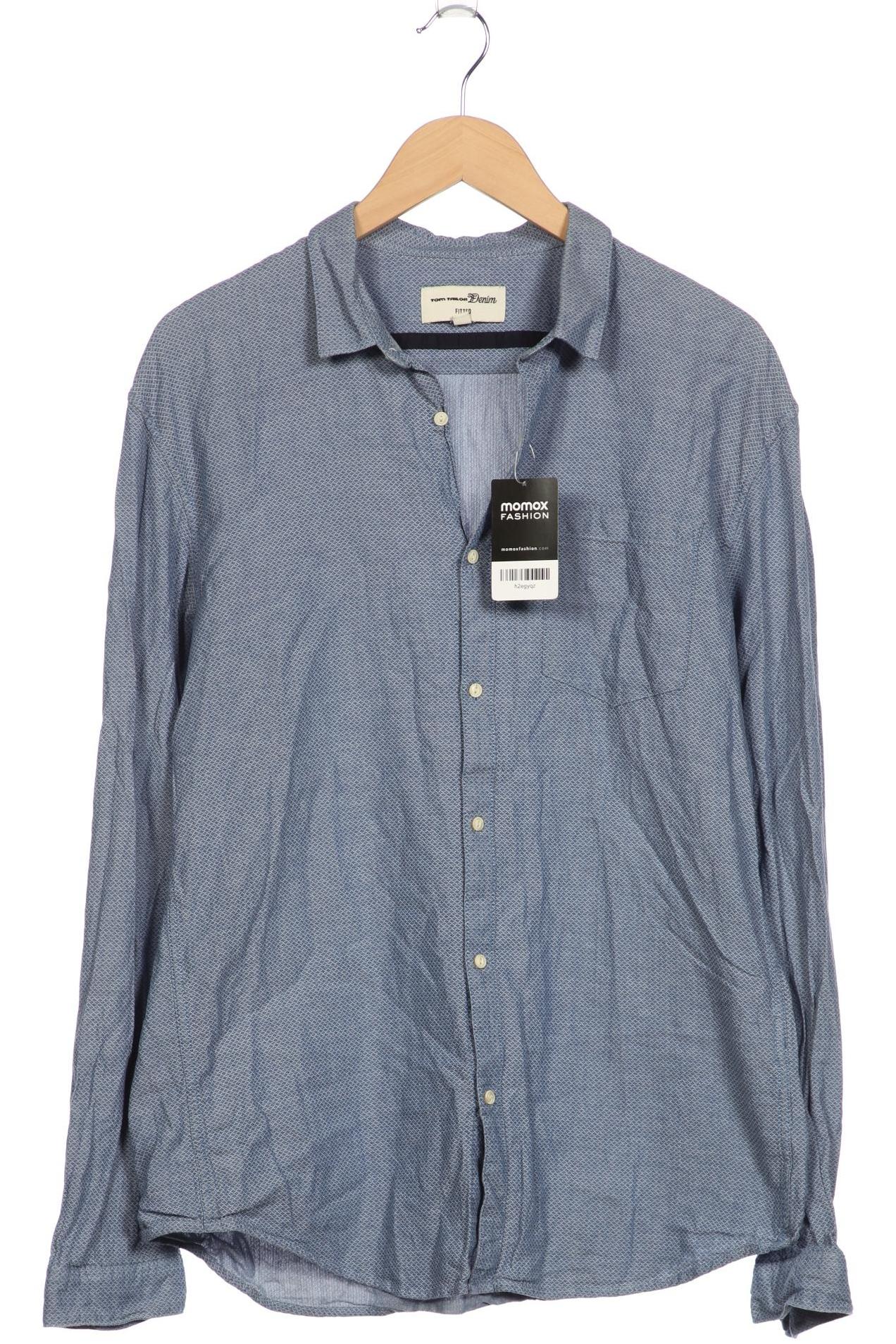 

TOM Tailor Denim Herren Hemd, blau, Gr. 56