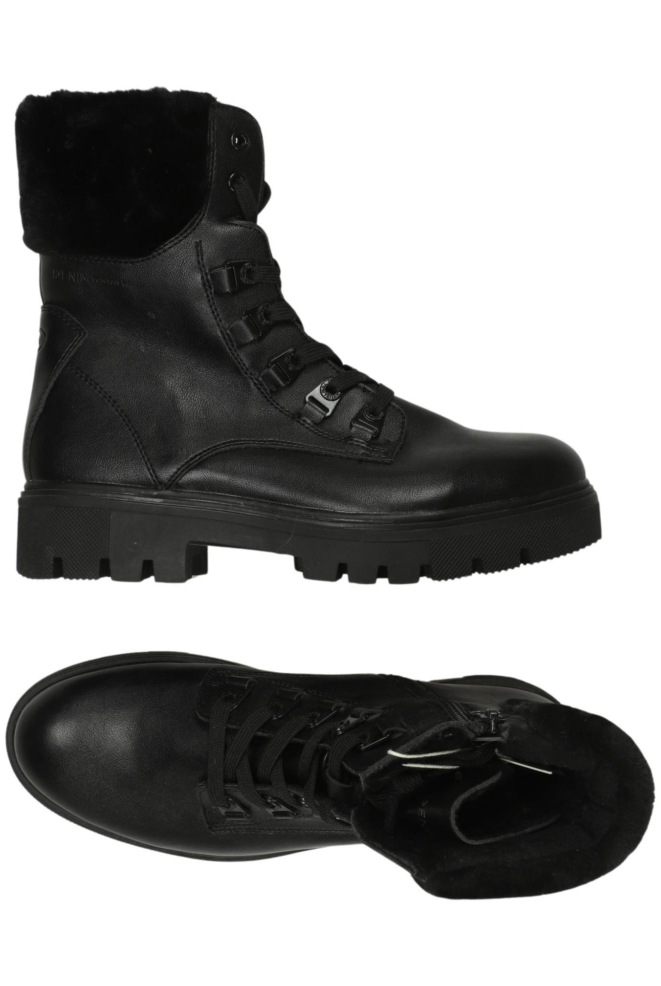 

TOM Tailor Denim Damen Stiefelette, schwarz, Gr. 39
