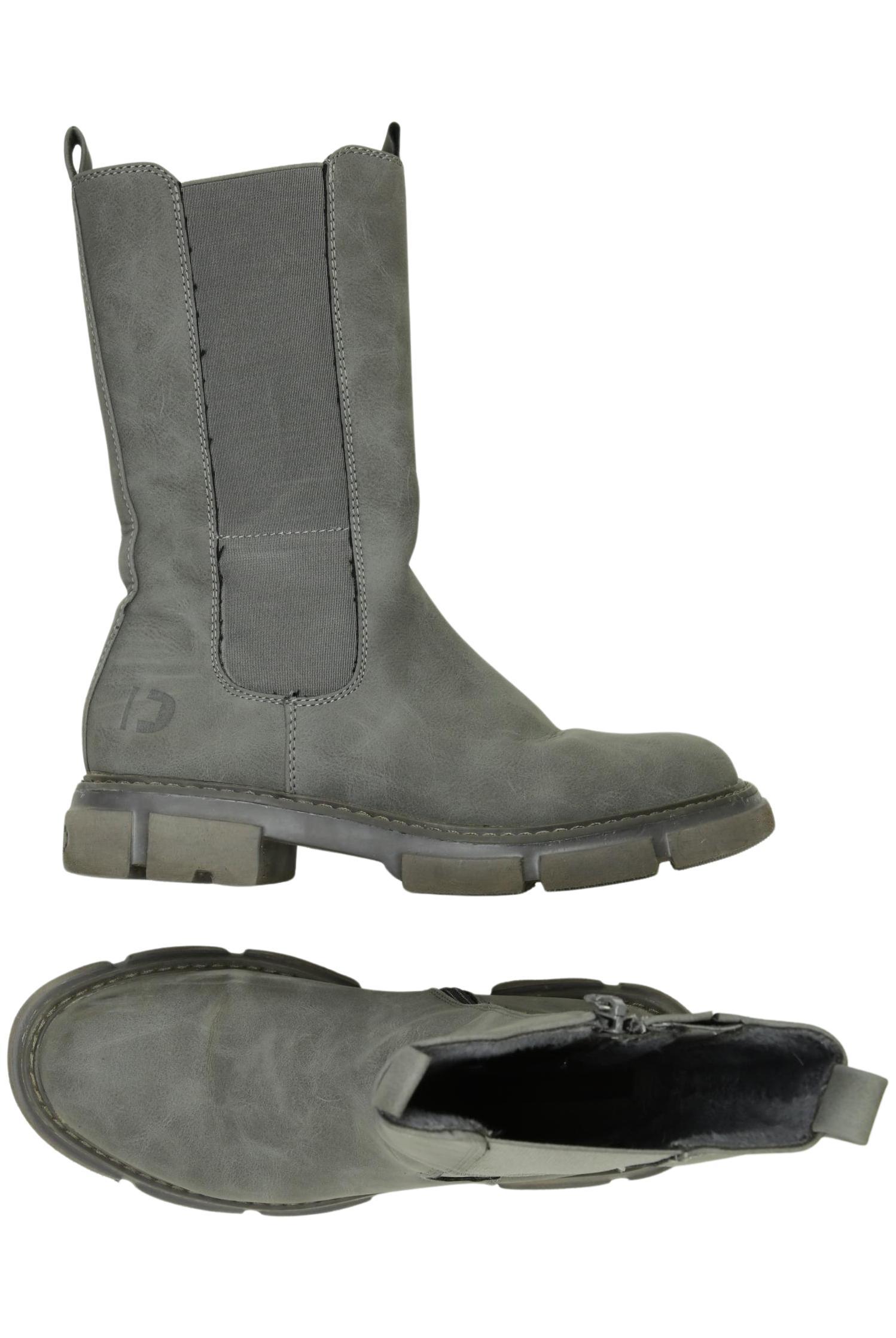 Thumbnail - TOM Tailor Denim Damen Stiefel, grau, Gr. 38