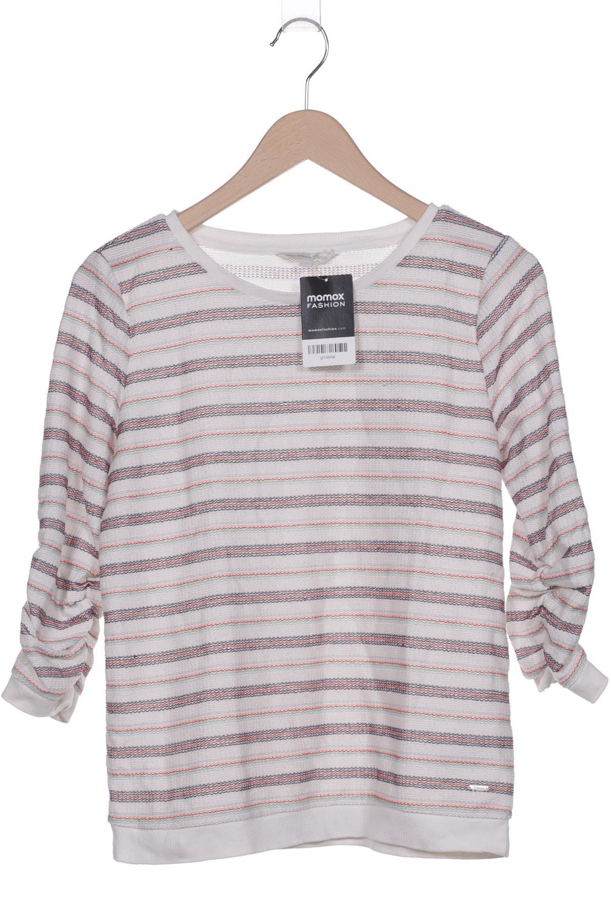 

TOM Tailor Denim Damen Langarmshirt, weiß, Gr. 42