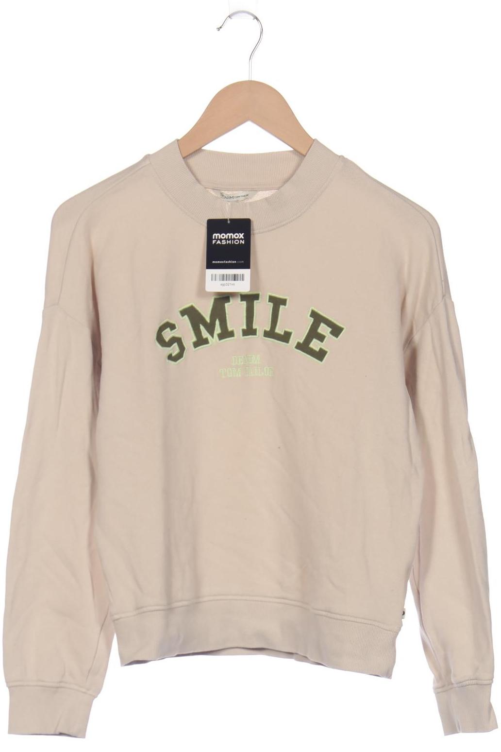 

TOM Tailor Denim Damen Sweatshirt, beige, Gr. 36
