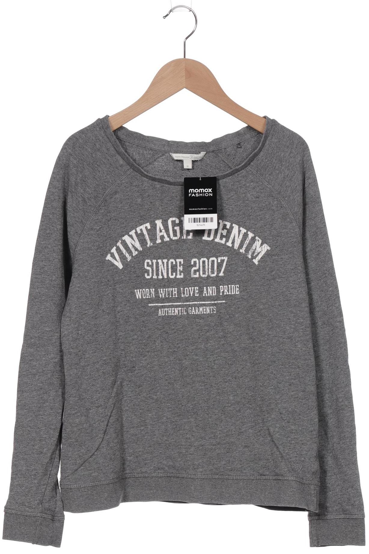 

TOM Tailor Denim Damen Sweatshirt, grau, Gr. 38