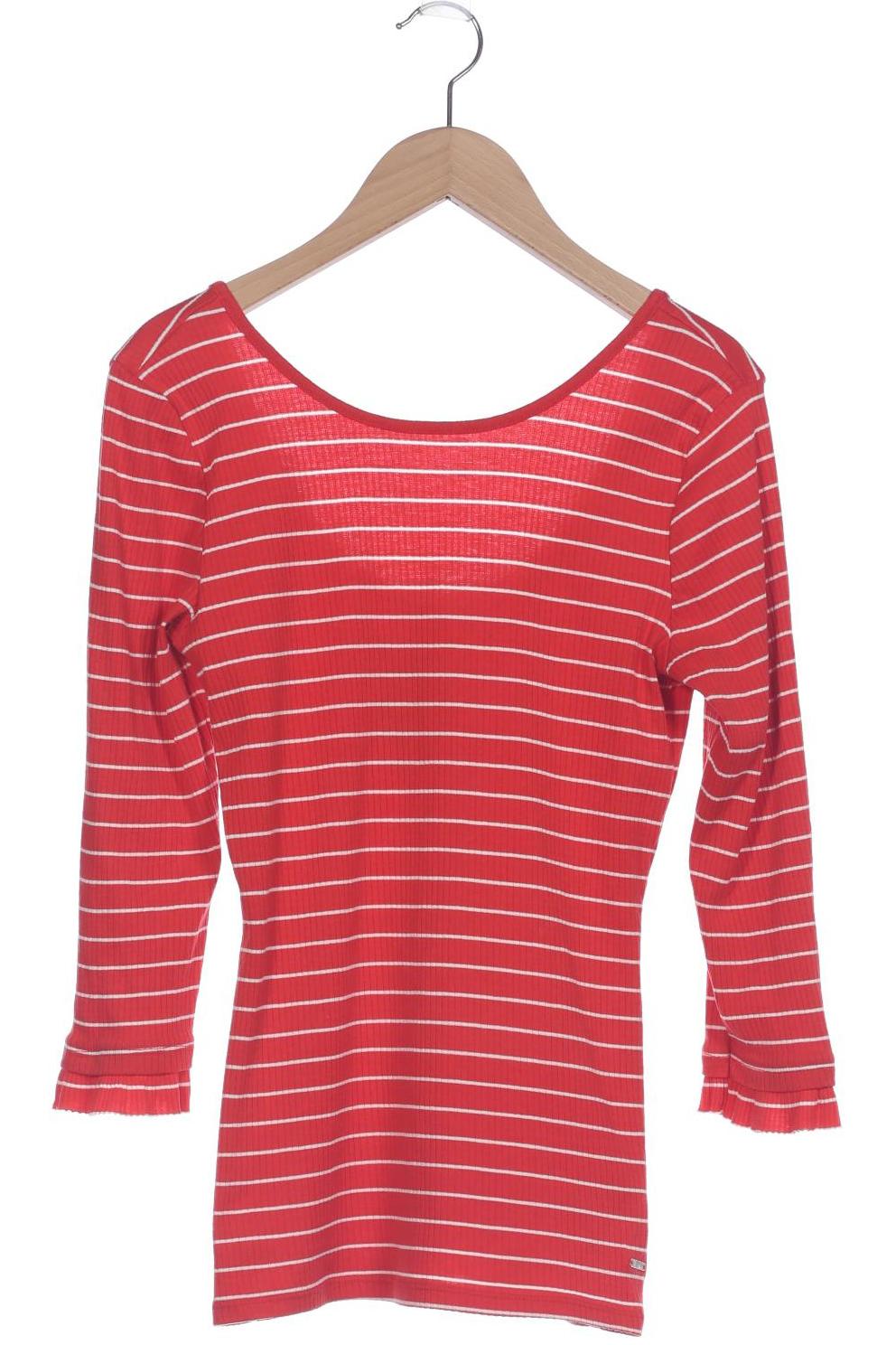 

TOM Tailor Denim Damen Langarmshirt, rot, Gr. 38