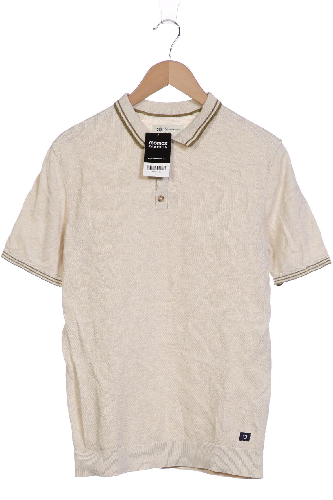 

TOM Tailor Denim Herren Poloshirt, cremeweiß, Gr. 52