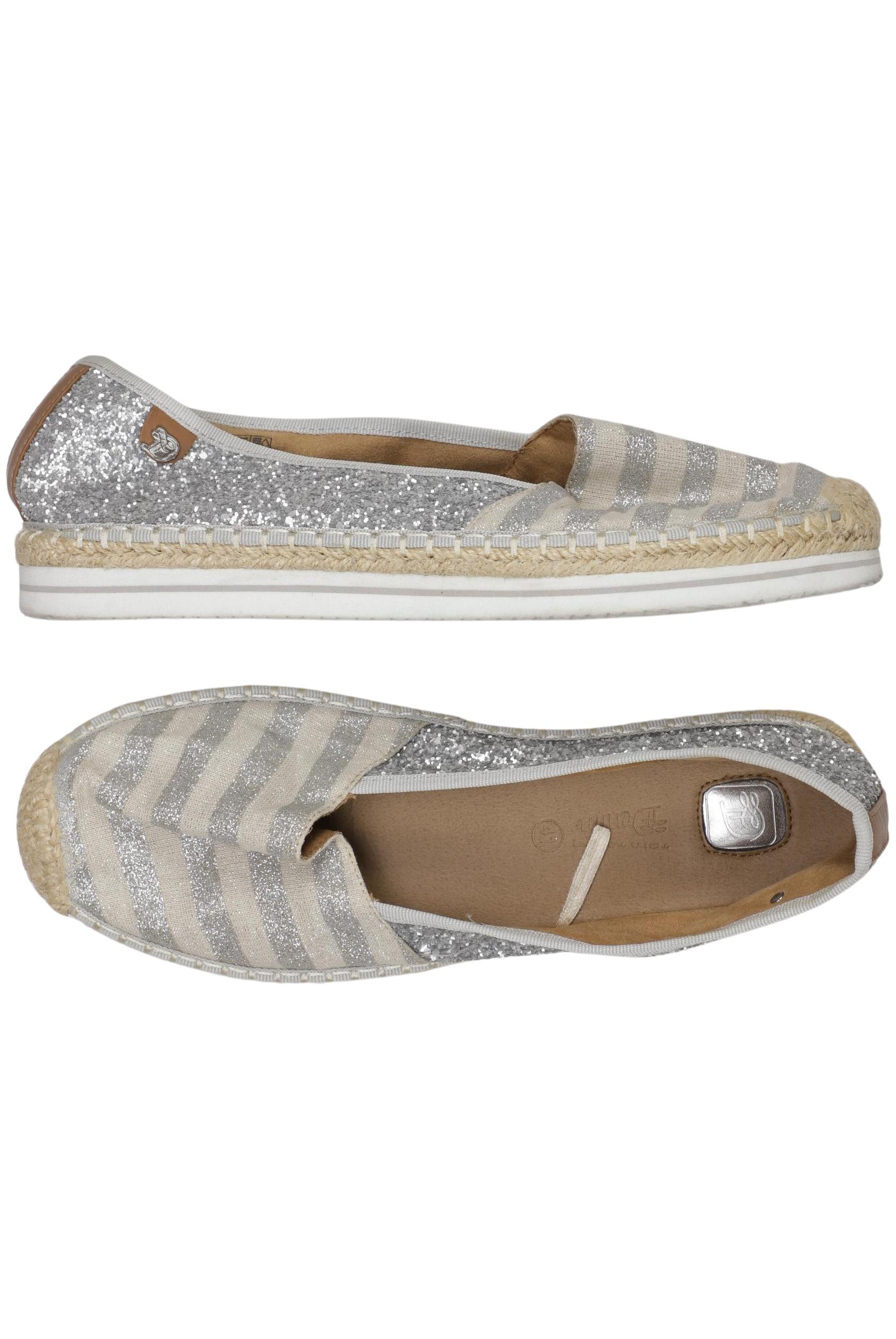 

TOM Tailor Denim Damen Halbschuh, silber, Gr. 41