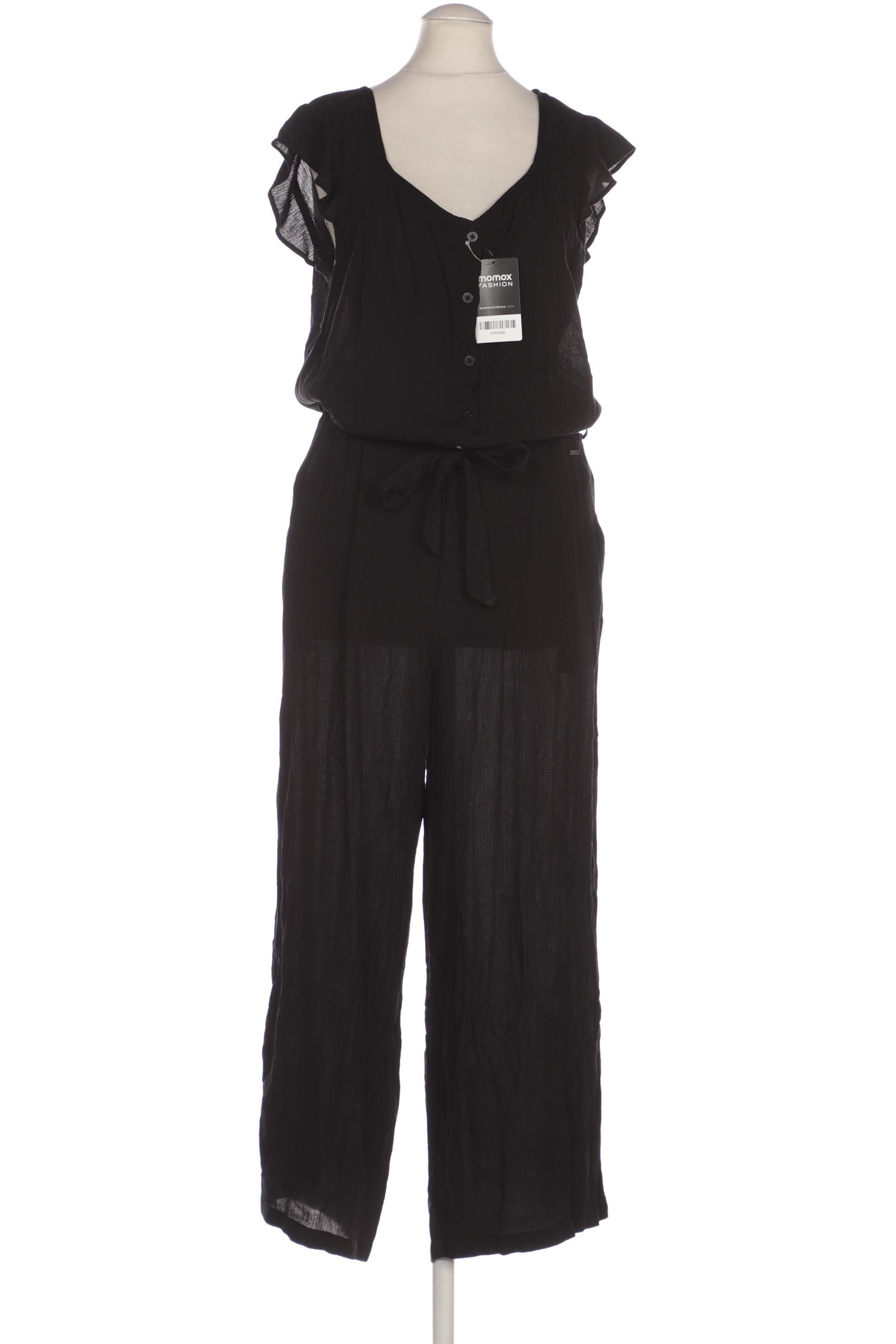 

TOM TAILOR Denim Damen Jumpsuit/Overall, schwarz
