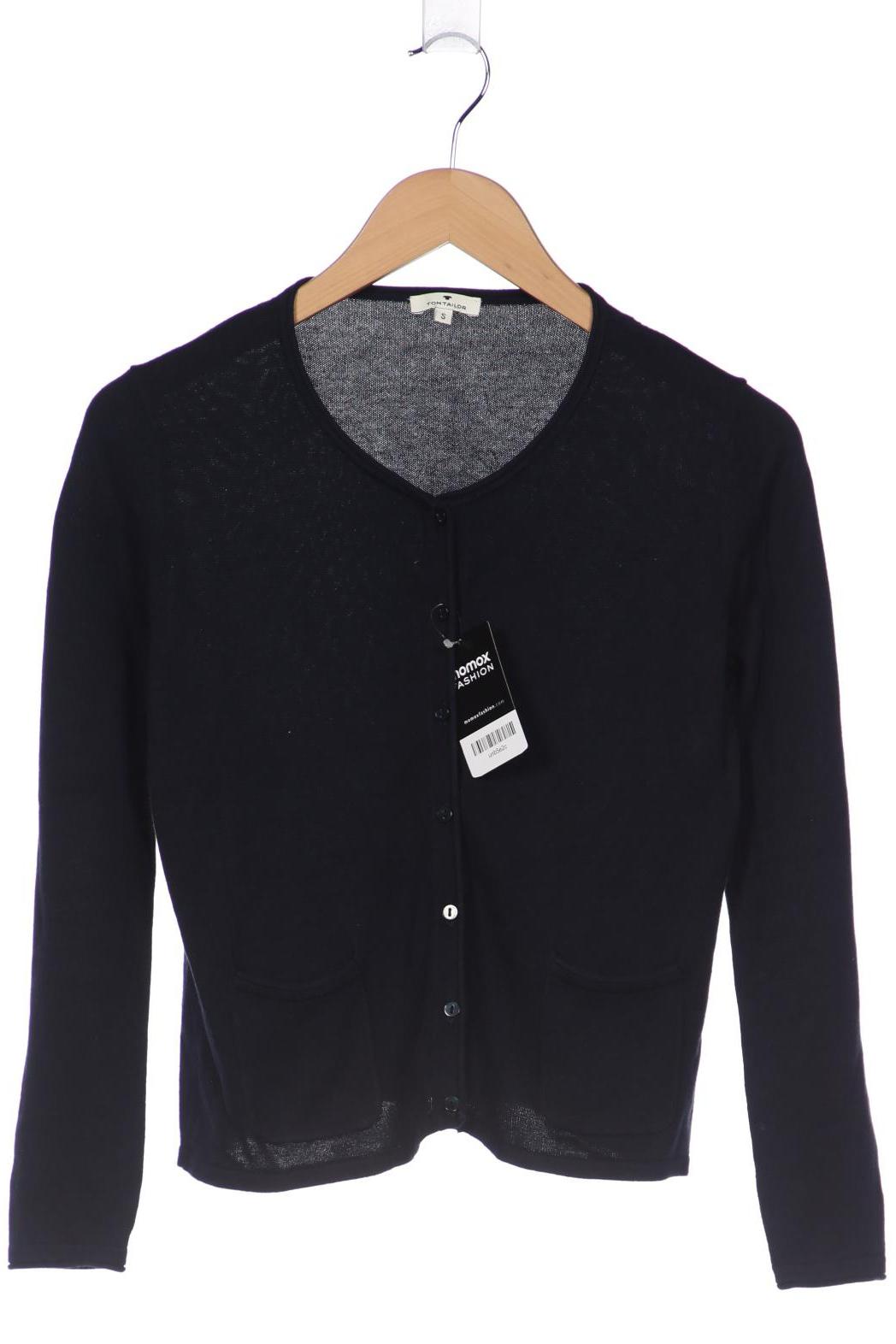 

TOM Tailor Denim Damen Strickjacke, marineblau, Gr. 36