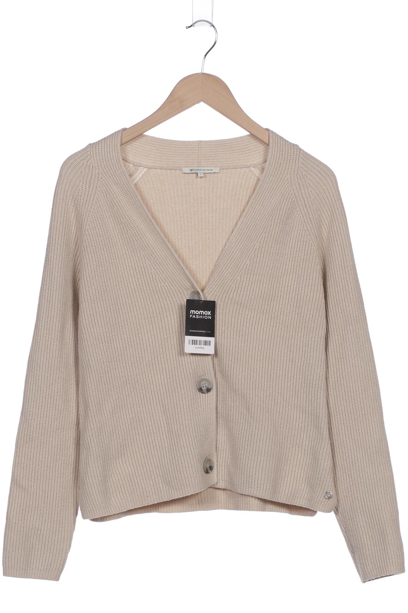 Thumbnail - TOM Tailor Denim Damen Strickjacke, cremeweiß, Gr. 36