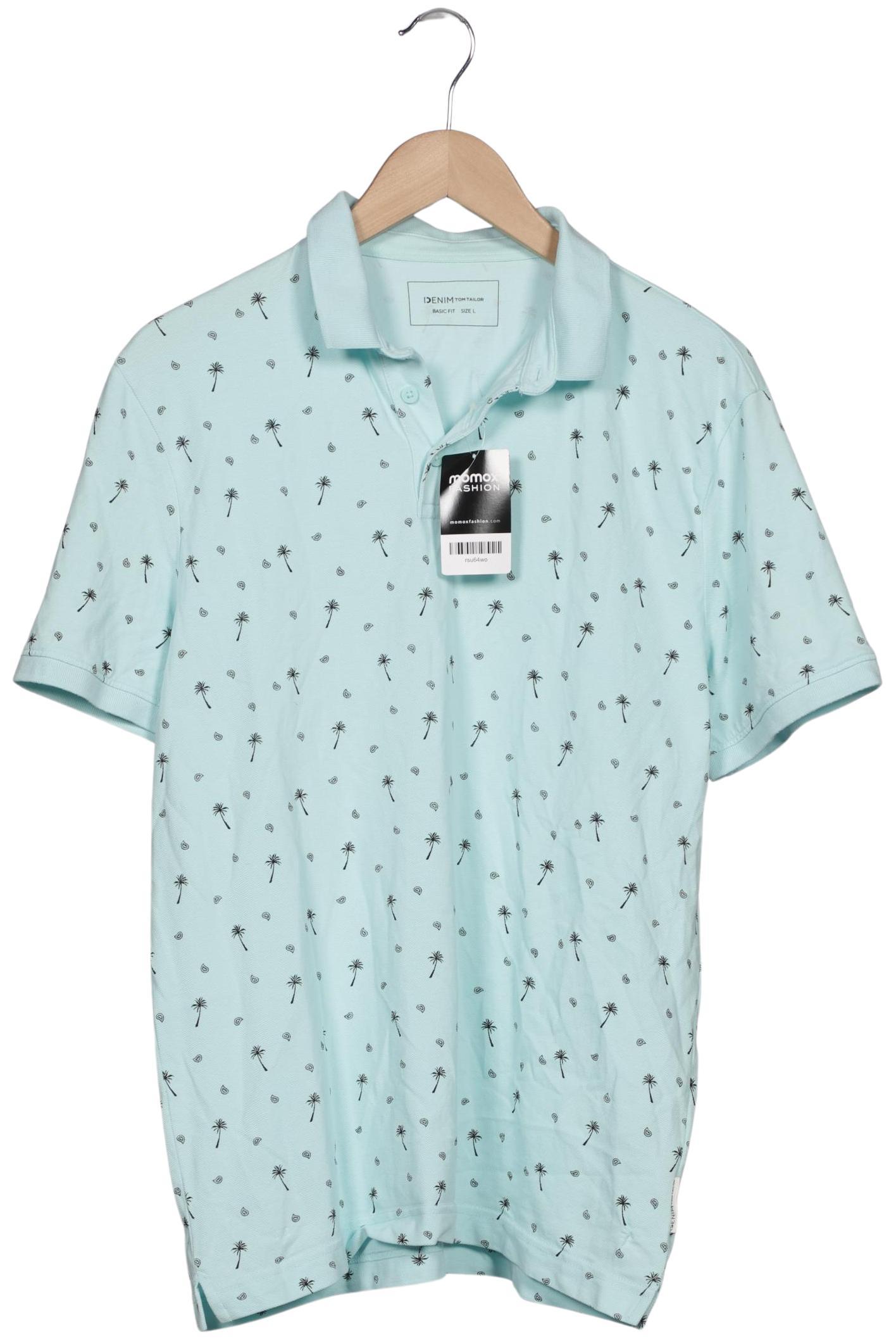 

TOM Tailor Denim Herren Poloshirt, hellblau, Gr. 52