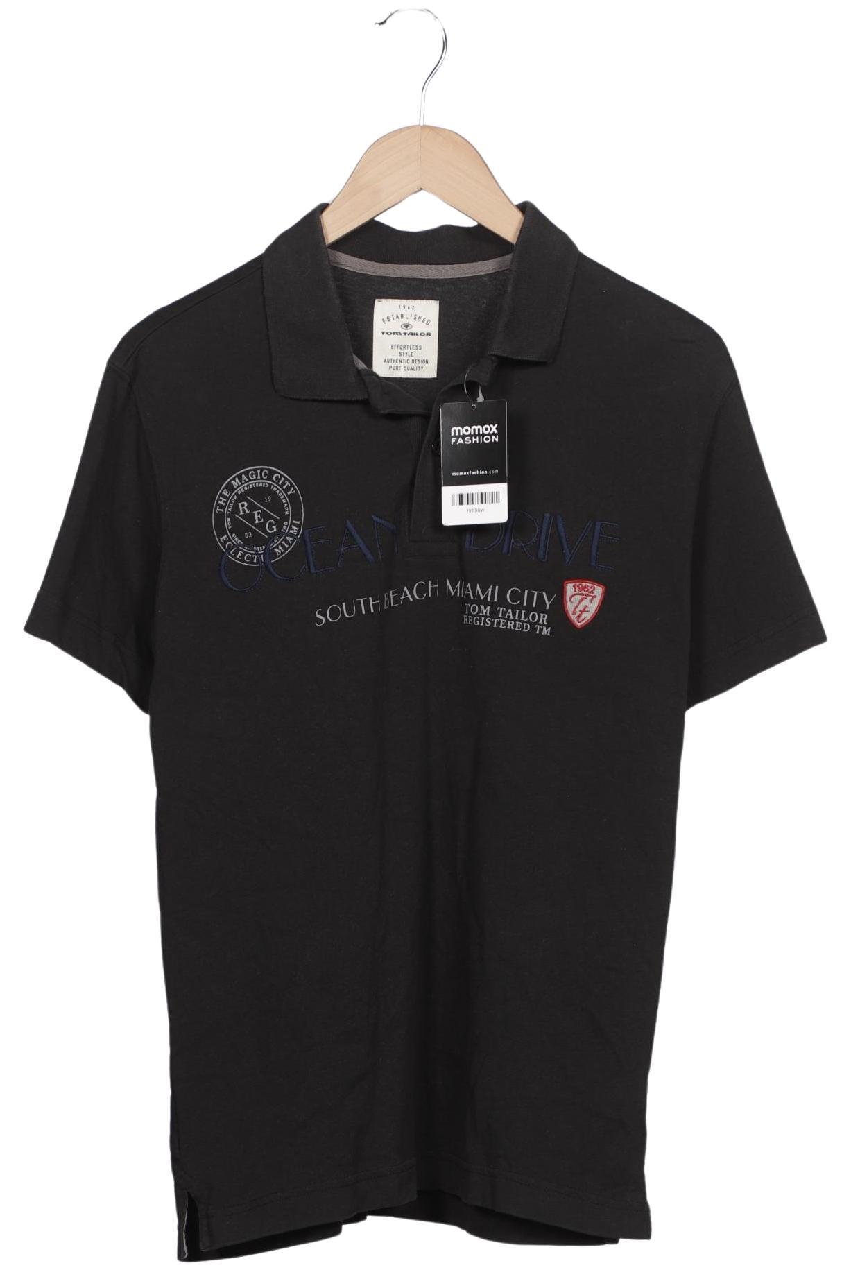 

TOM Tailor Denim Herren Poloshirt, schwarz, Gr. 46