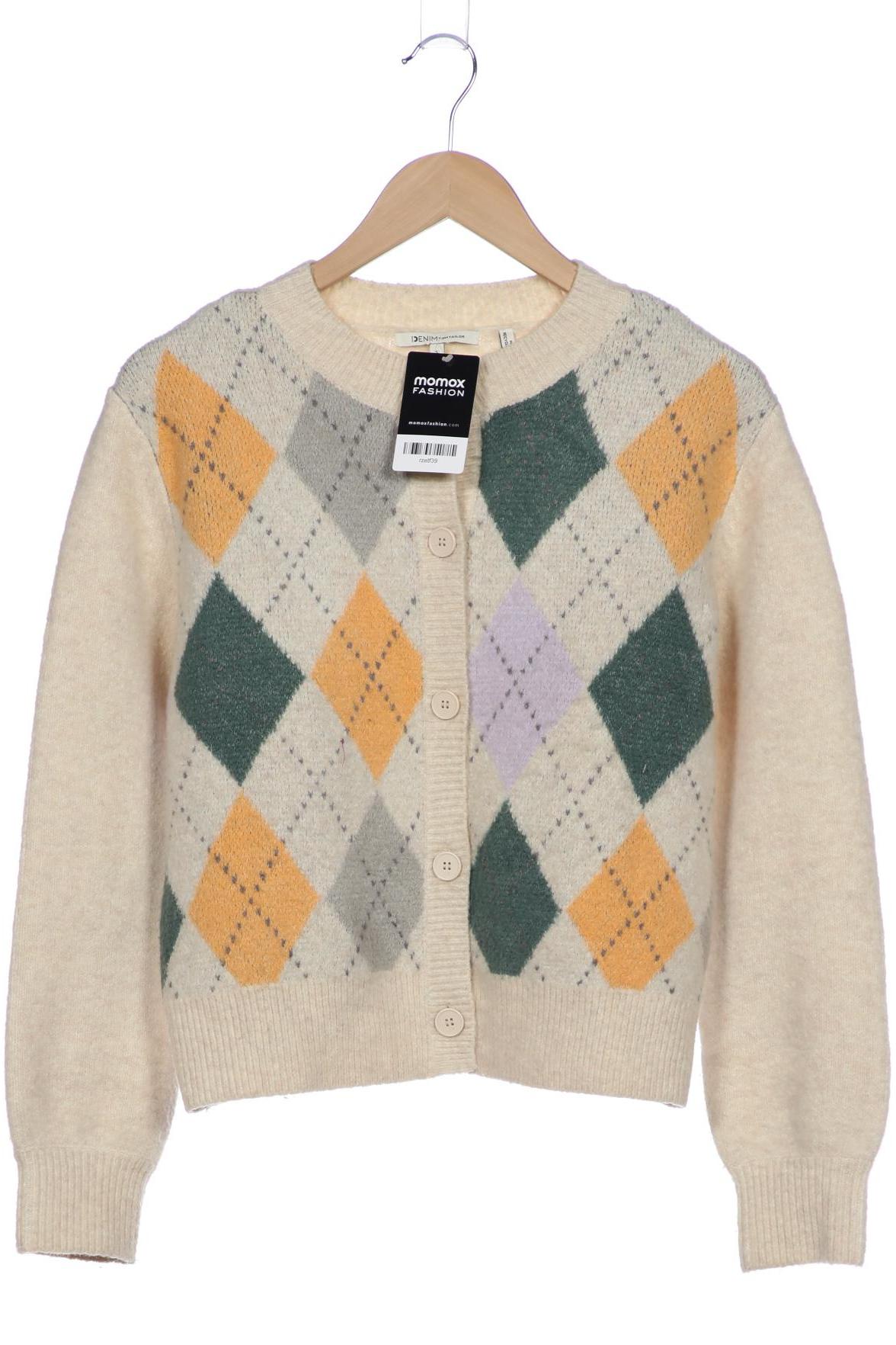

TOM Tailor Denim Damen Strickjacke, beige, Gr. 36