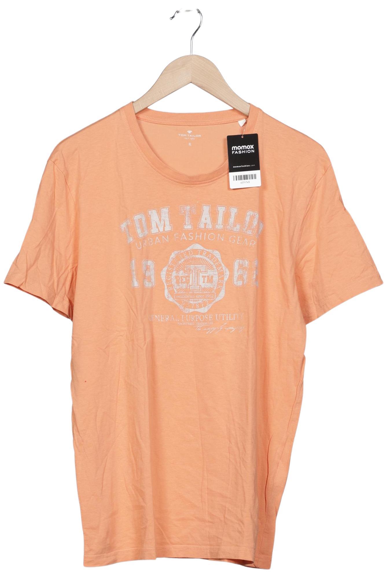 

TOM Tailor Denim Herren T-Shirt, orange, Gr. 54