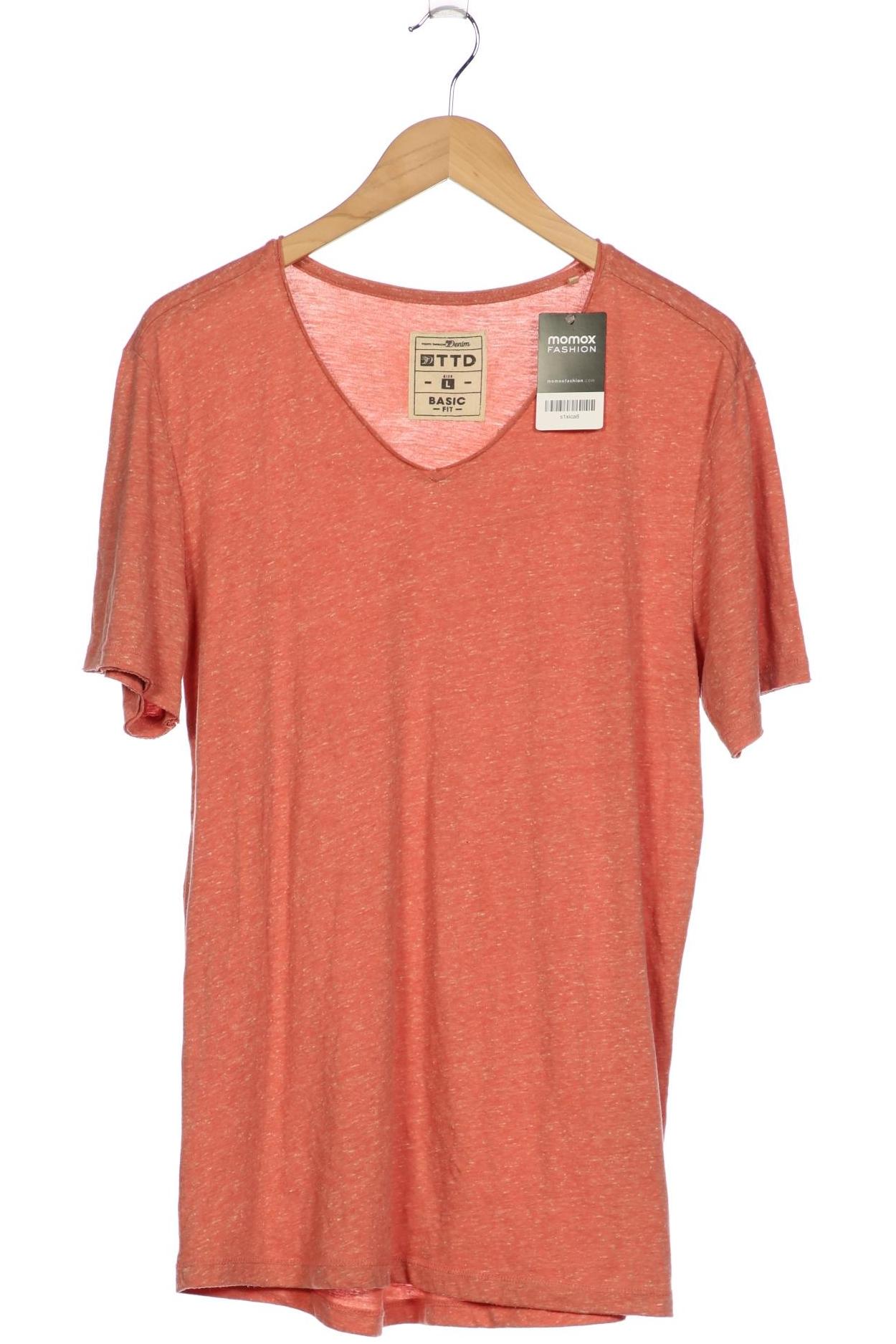 

TOM Tailor Denim Herren T-Shirt, pink, Gr. 52