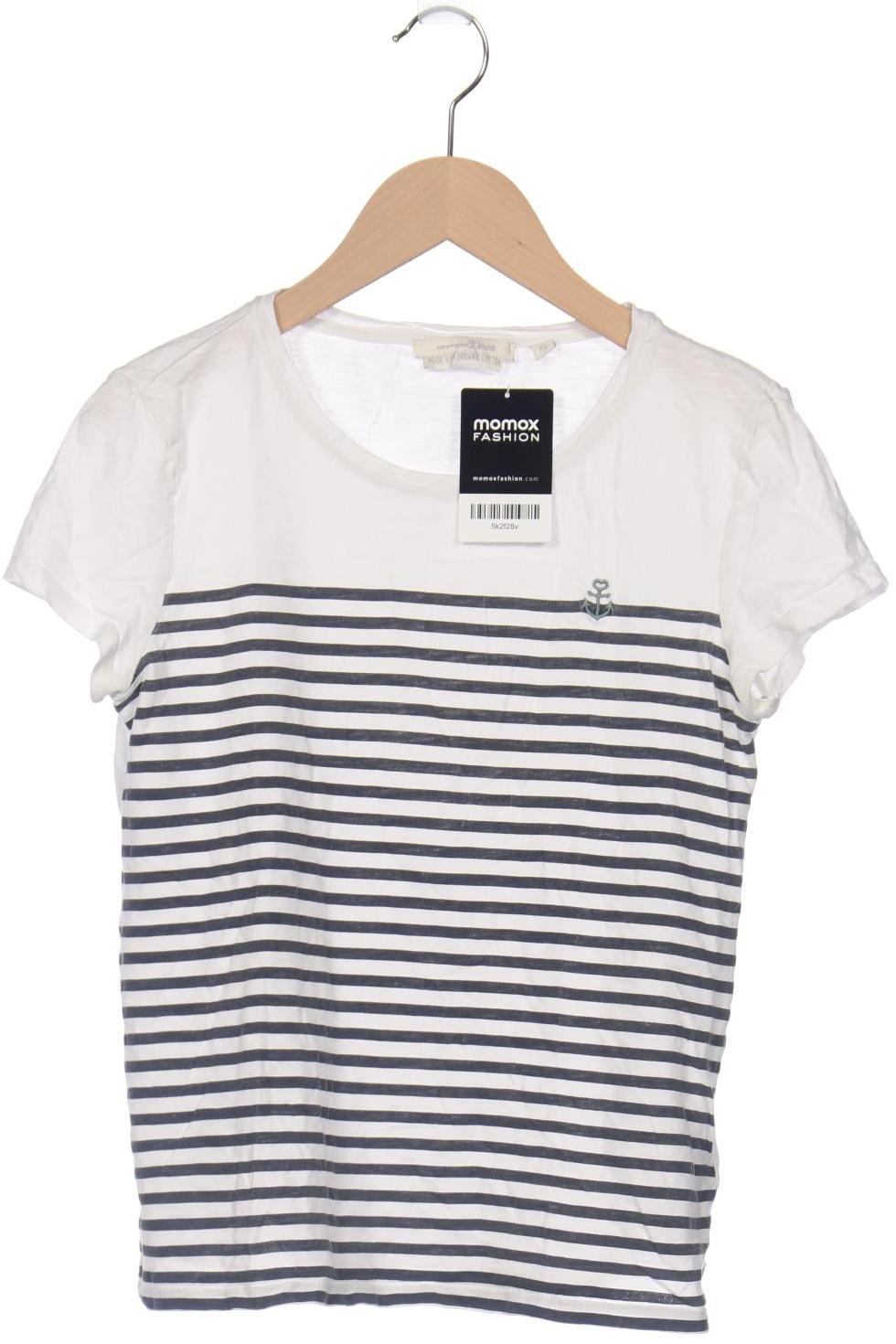 

TOM Tailor Denim Damen T-Shirt, weiß, Gr. 34