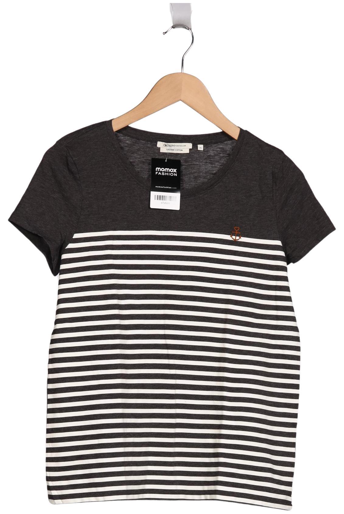 

TOM Tailor Denim Damen T-Shirt, grau, Gr. 38