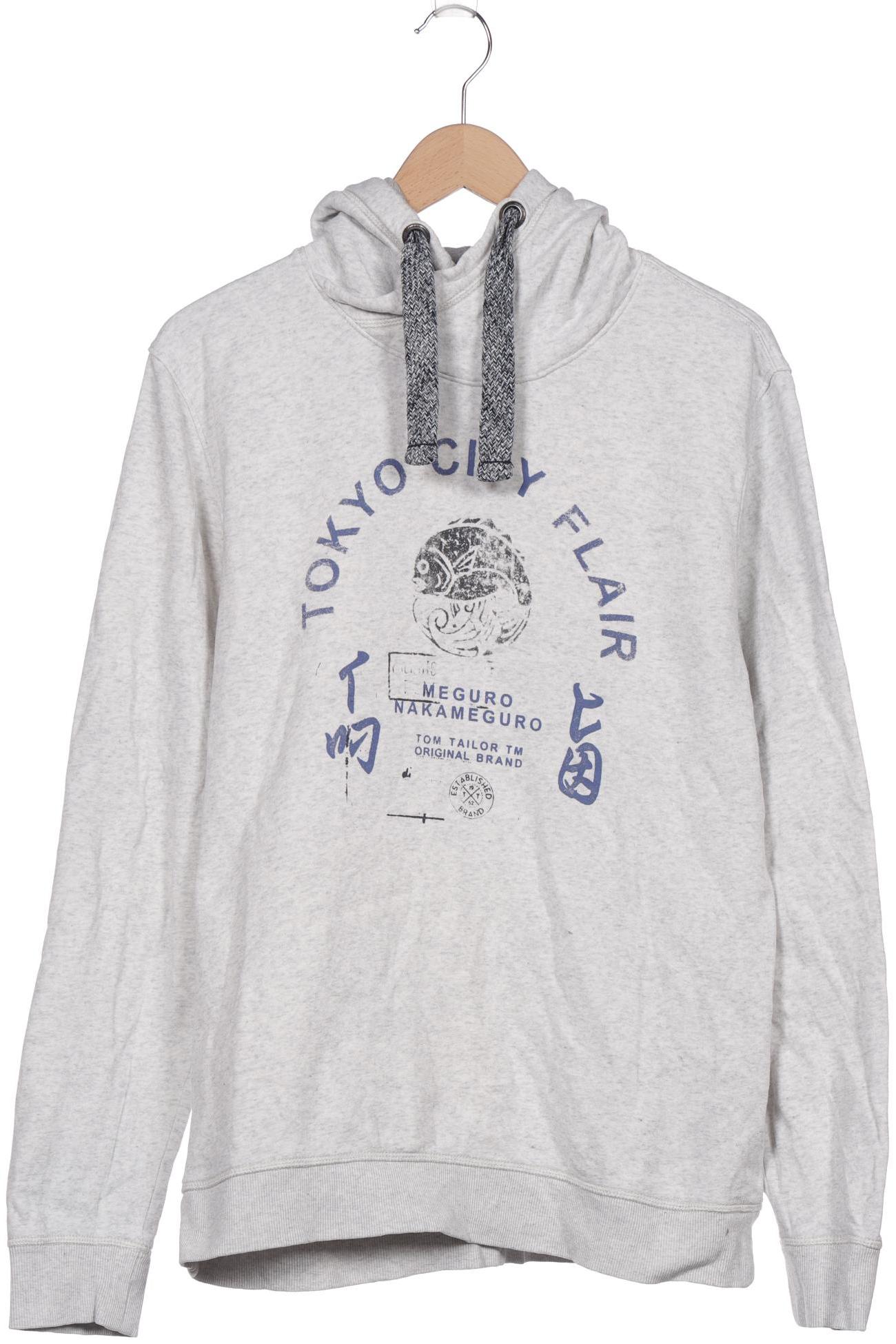 

TOM TAILOR Denim Herren Kapuzenpullover, grau