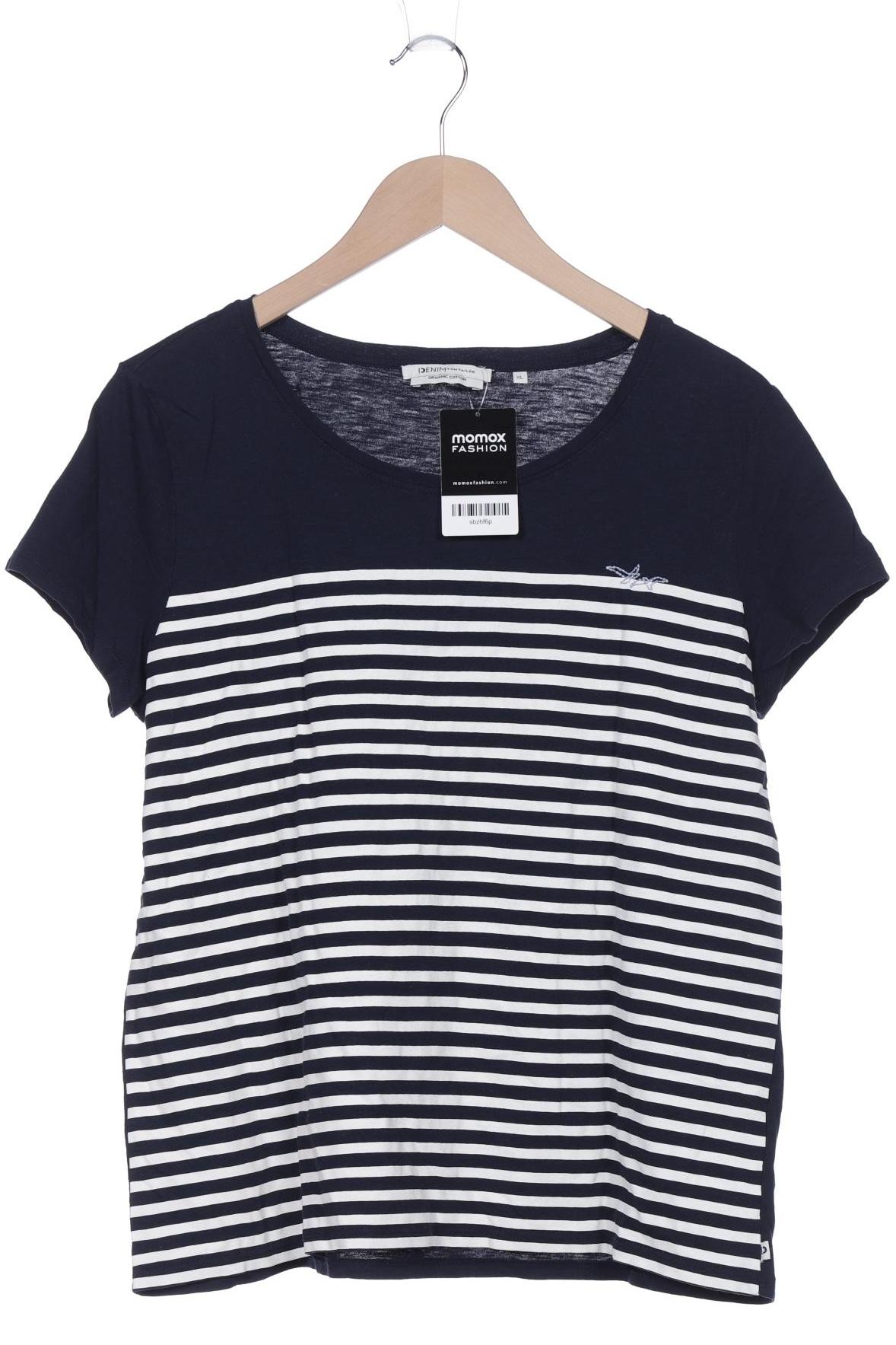 

TOM Tailor Denim Damen T-Shirt, marineblau, Gr. 44