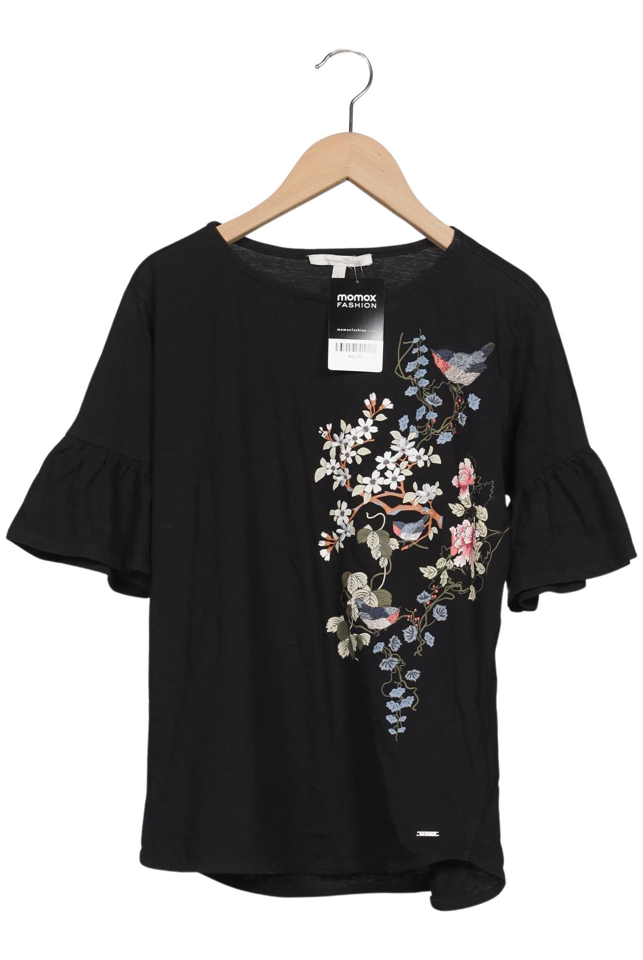 

TOM Tailor Denim Damen T-Shirt, schwarz, Gr. 42