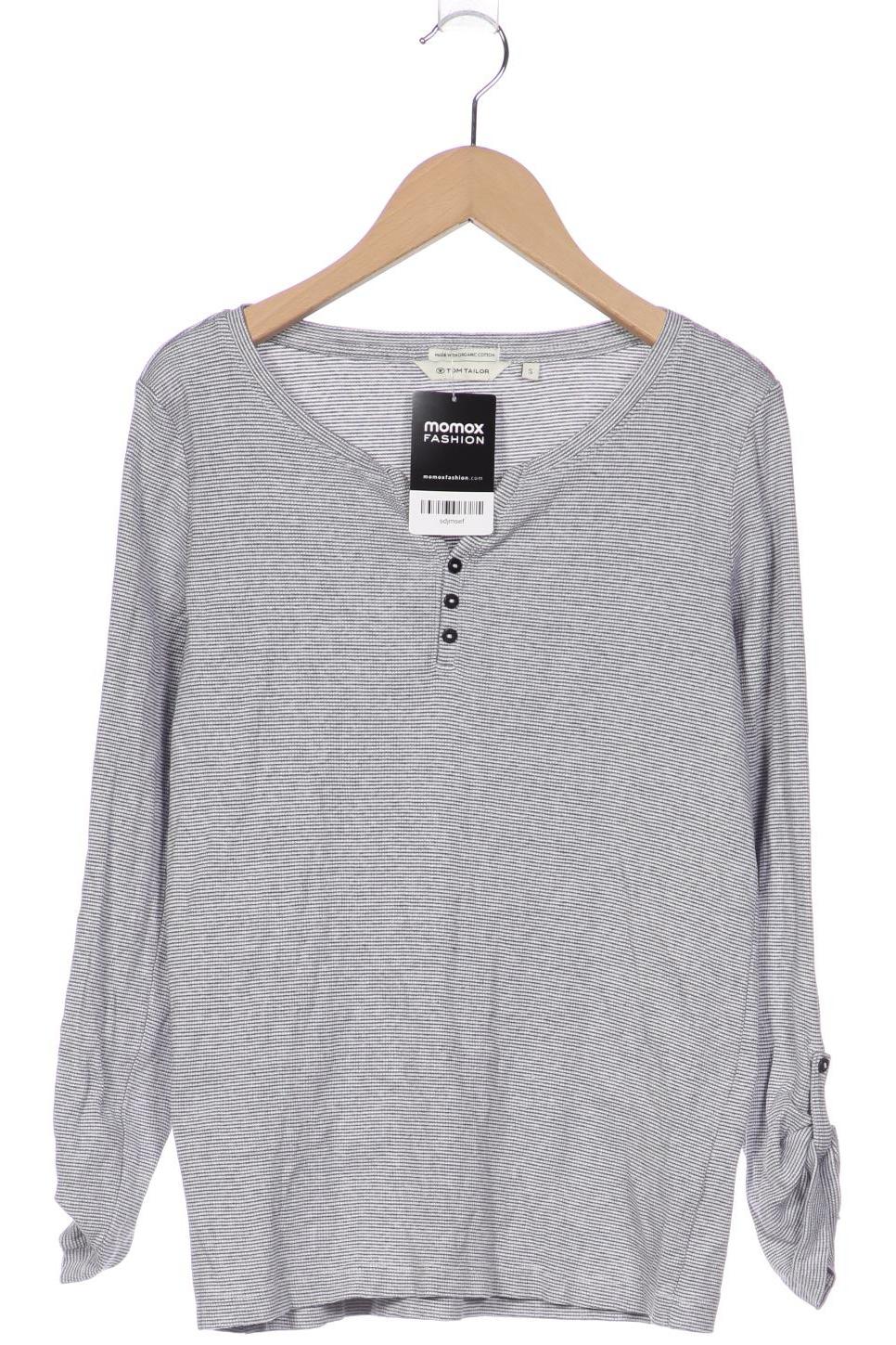 

TOM TAILOR Denim Damen Langarmshirt, marineblau