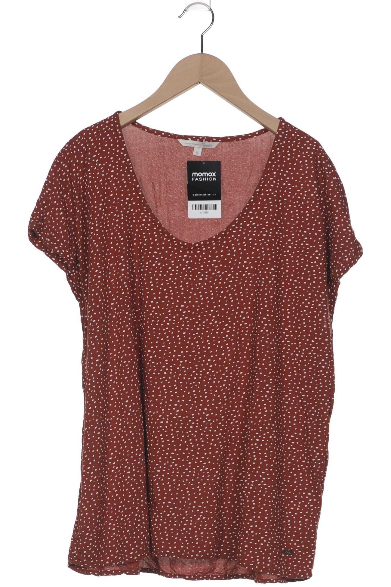 

TOM Tailor Denim Damen T-Shirt, braun, Gr. 44