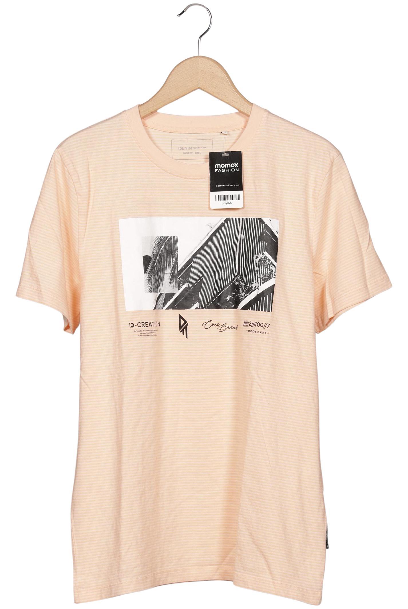 

TOM Tailor Denim Herren T-Shirt, pink, Gr. 52