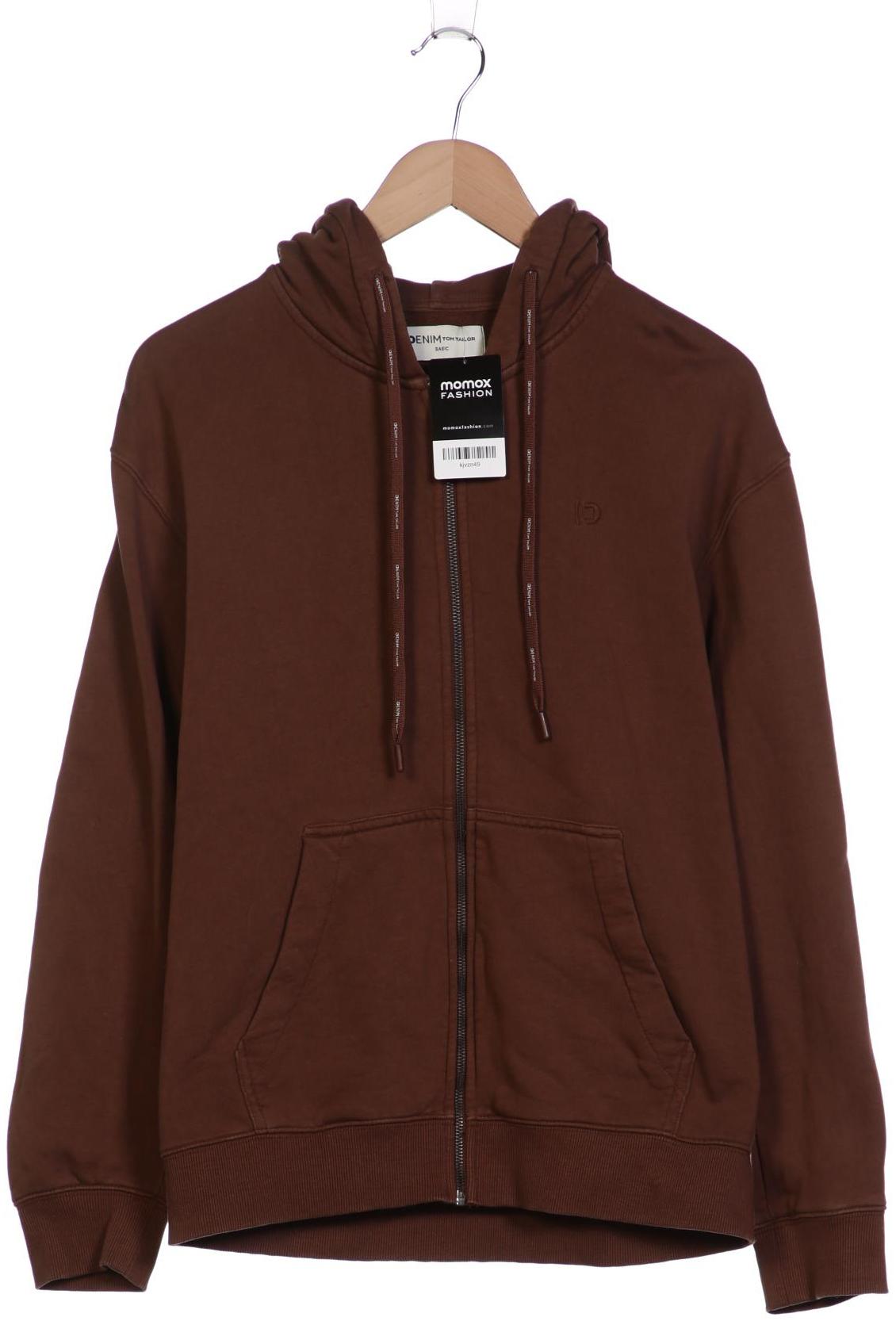 

TOM Tailor Denim Herren Kapuzenpullover, braun, Gr. 48