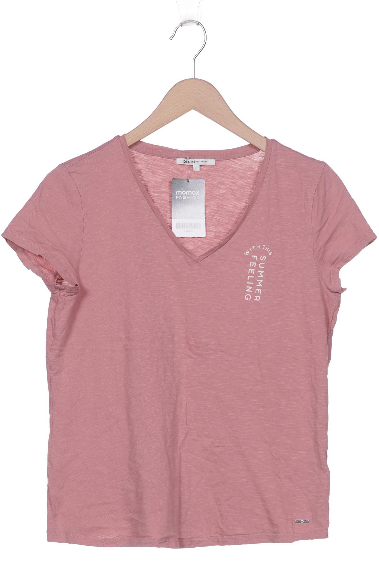 

TOM Tailor Denim Damen T-Shirt, pink, Gr. 42