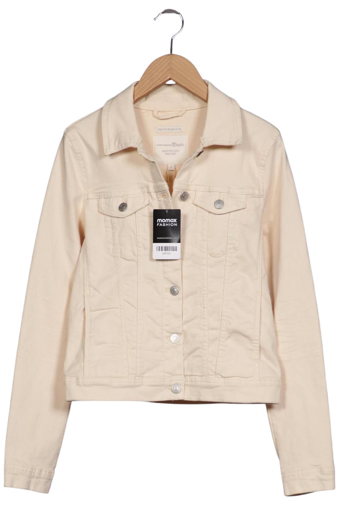 

TOM Tailor Denim Damen Jacke, cremeweiß, Gr. 34