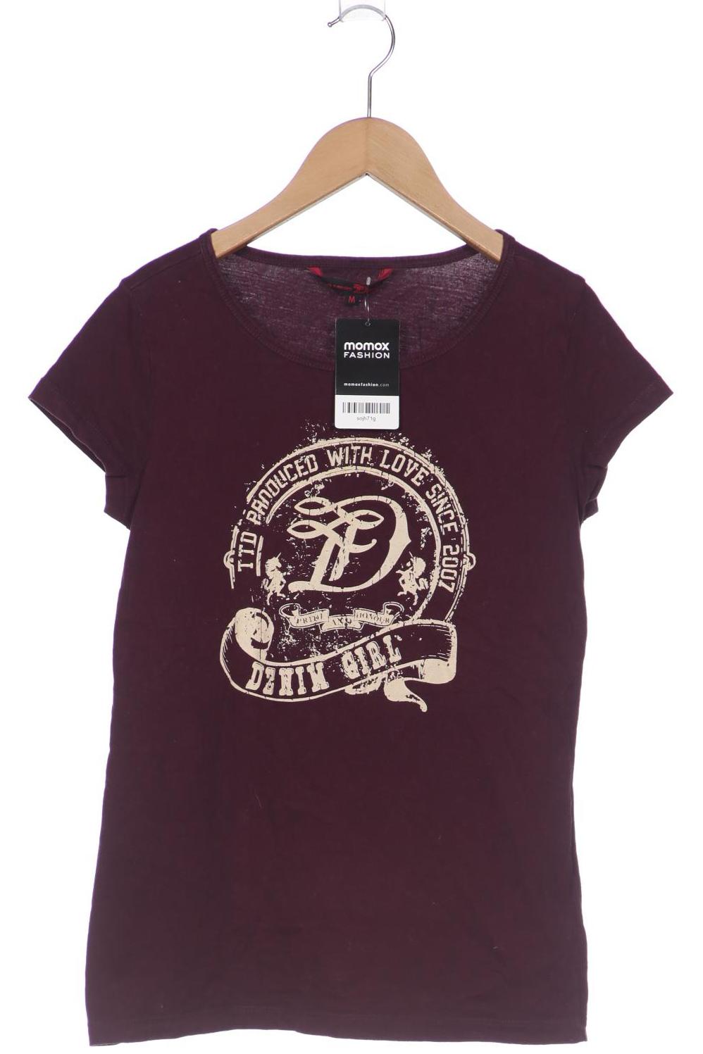 

TOM TAILOR Denim Damen T-Shirt, bordeaux