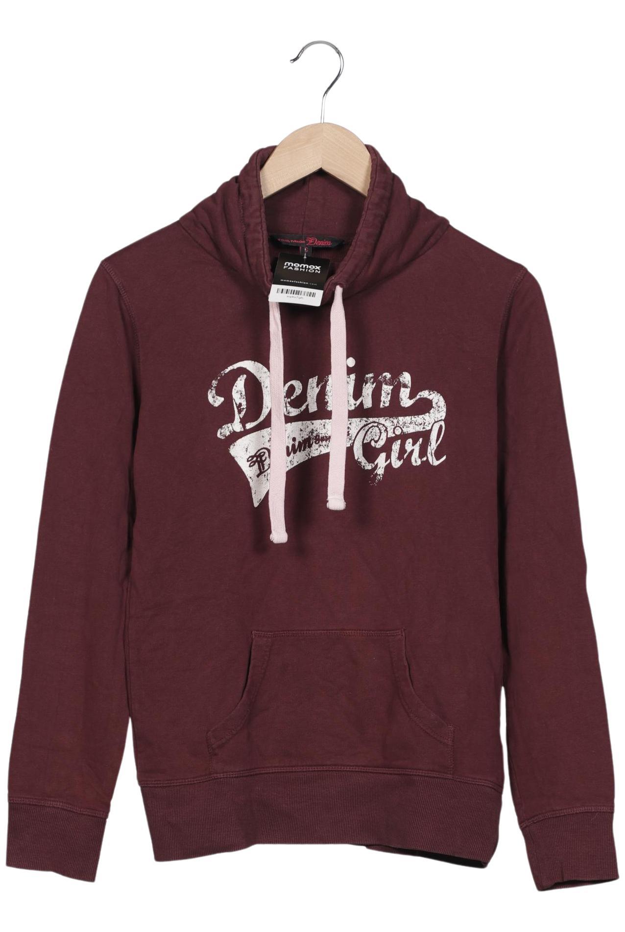 

TOM Tailor Denim Damen Sweatshirt, bordeaux, Gr. 36