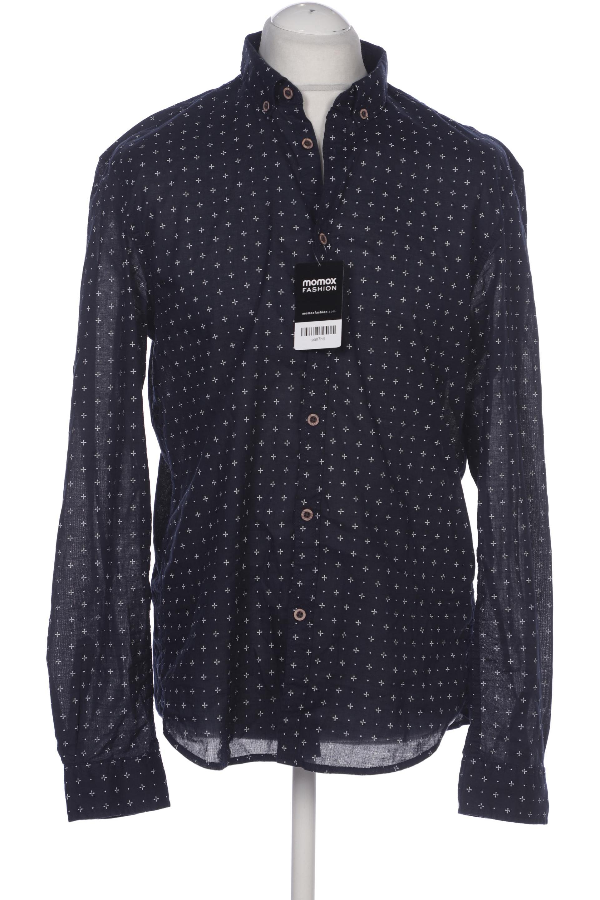 

TOM Tailor Denim Herren Hemd, marineblau, Gr. 52