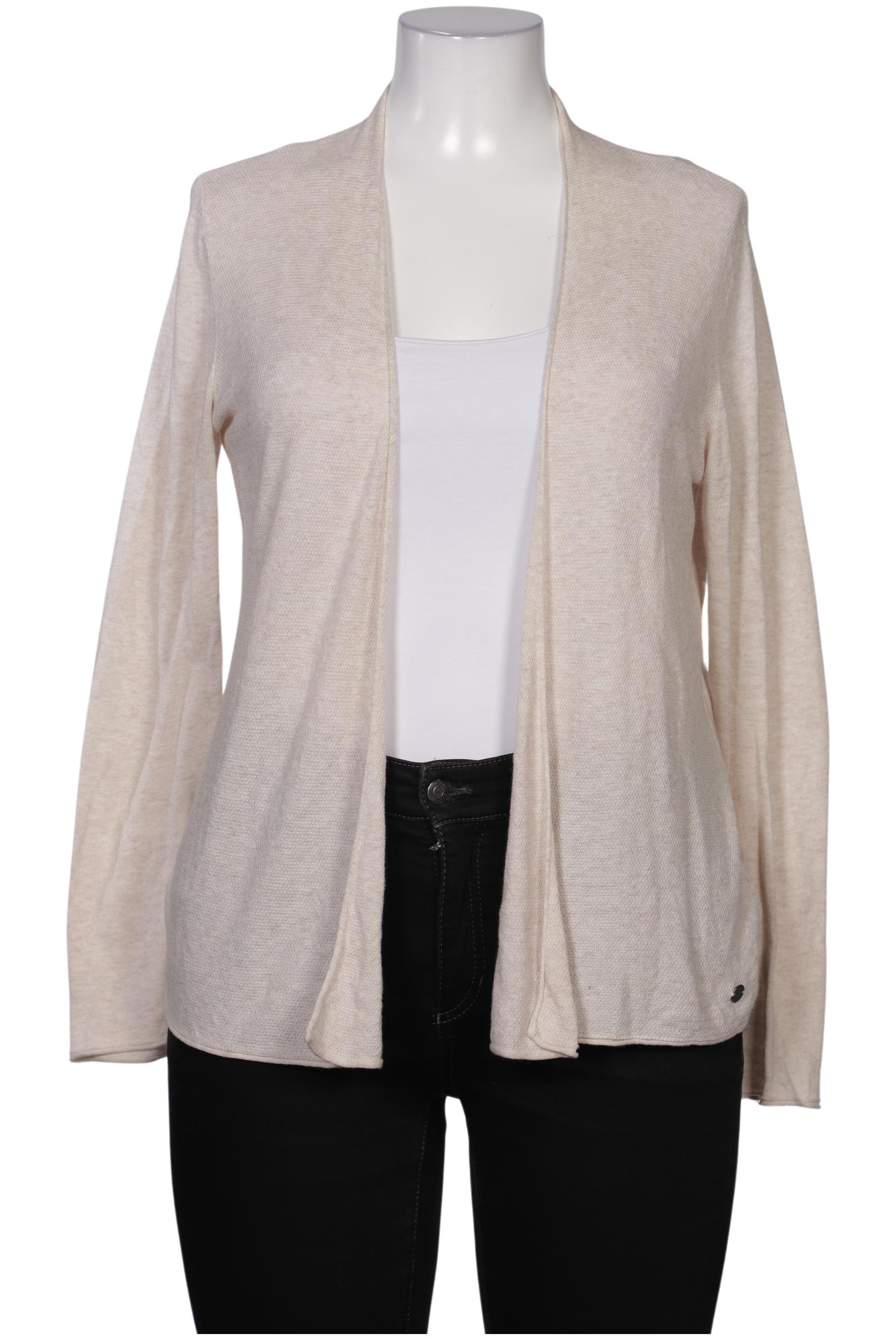

TOM Tailor Denim Damen Strickjacke, beige, Gr. 42