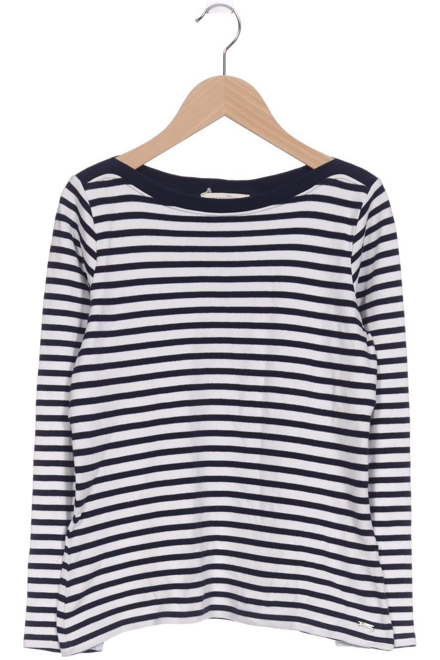 

TOM Tailor Denim Damen Langarmshirt, weiß, Gr. 34
