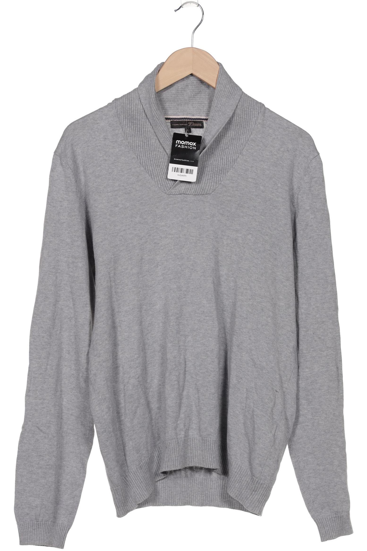 

TOM Tailor Denim Herren Pullover, grau, Gr. 52