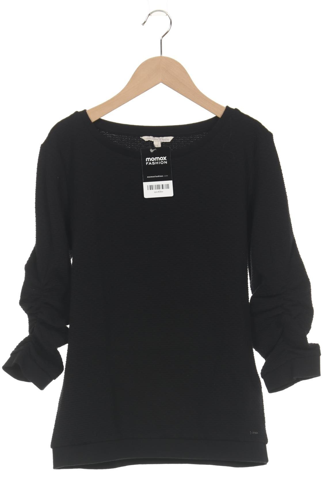 

TOM Tailor Denim Damen Sweatshirt, schwarz, Gr. 36