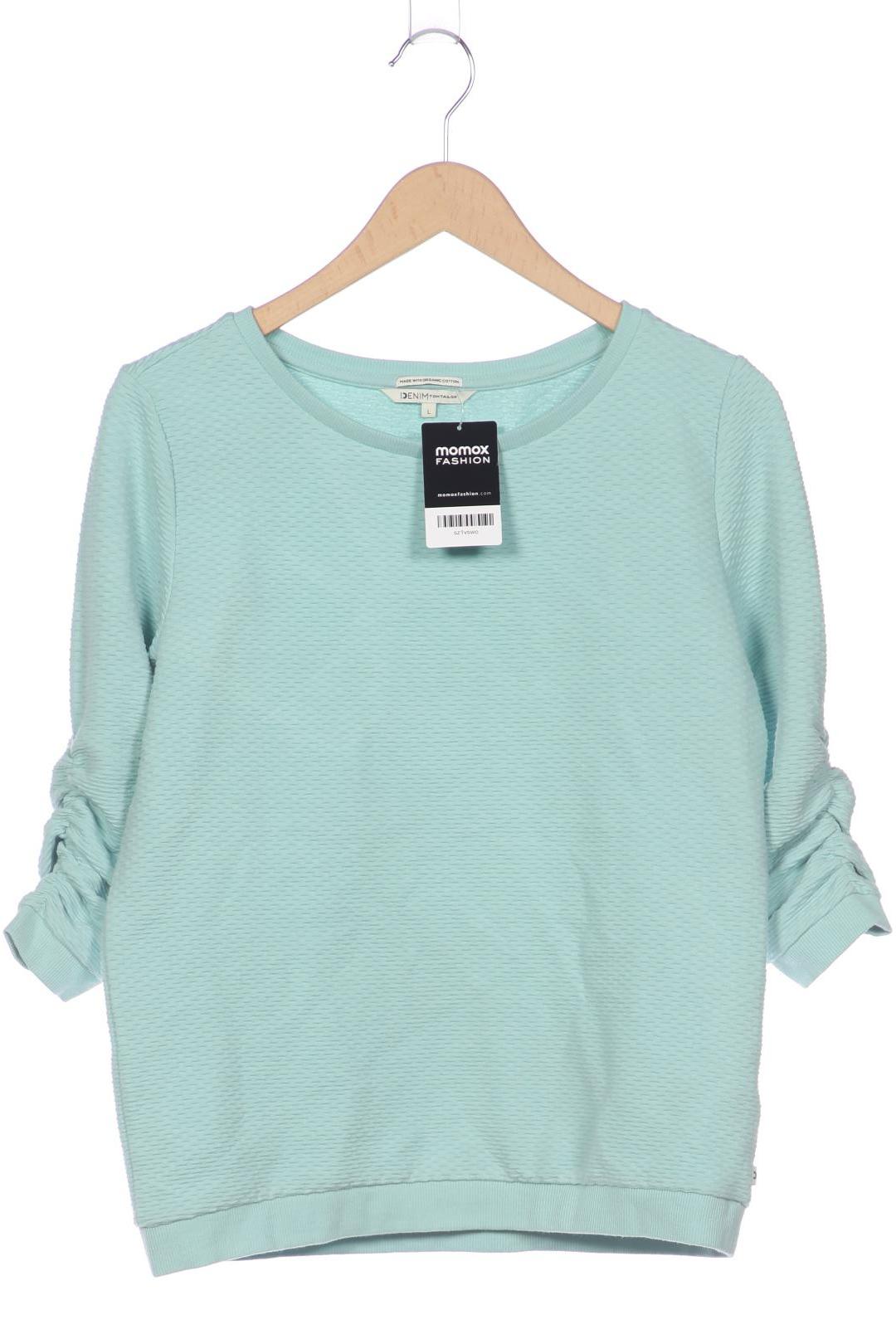 

TOM Tailor Denim Damen Sweatshirt, hellblau, Gr. 42
