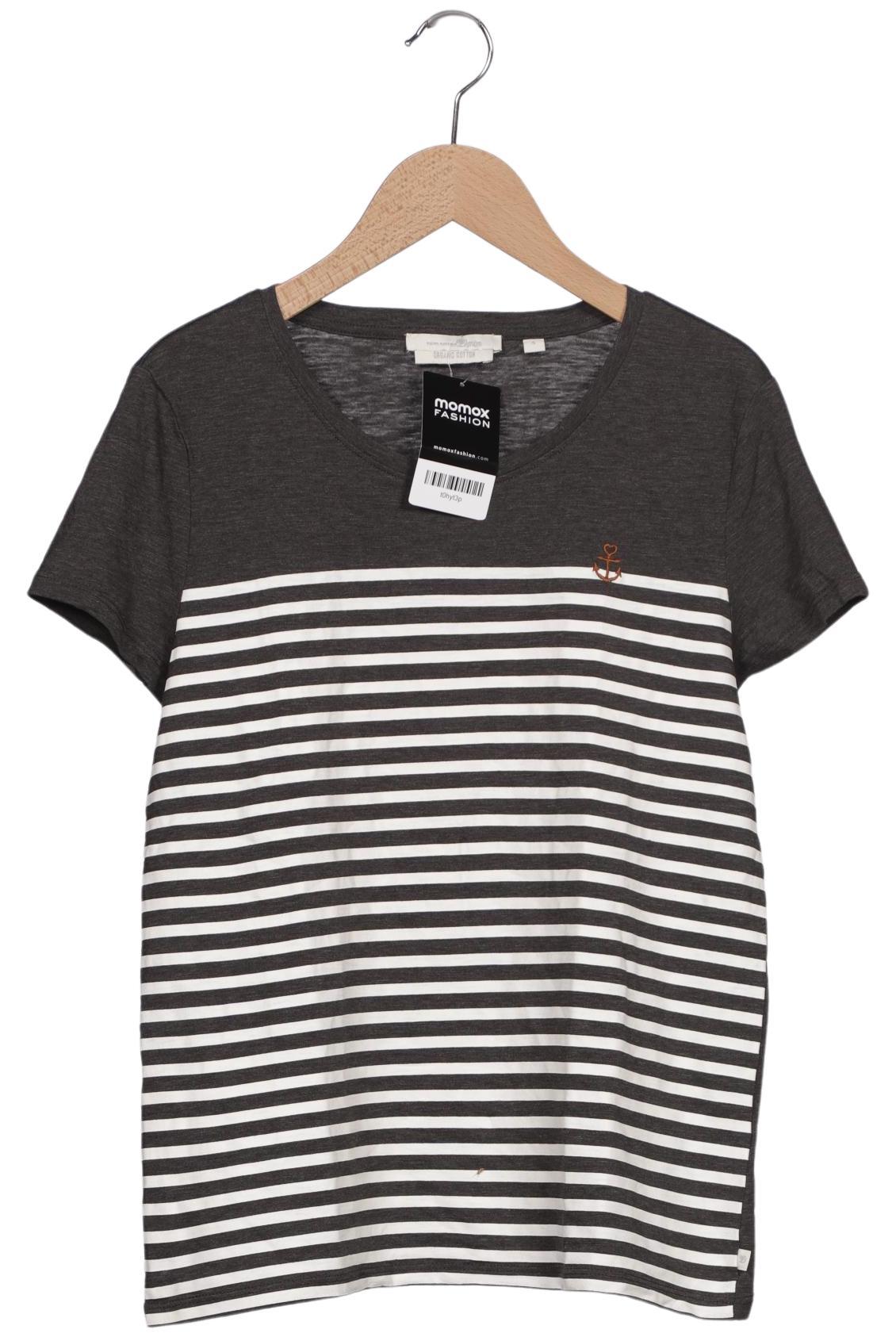 

TOM Tailor Denim Damen T-Shirt, grau, Gr. 36