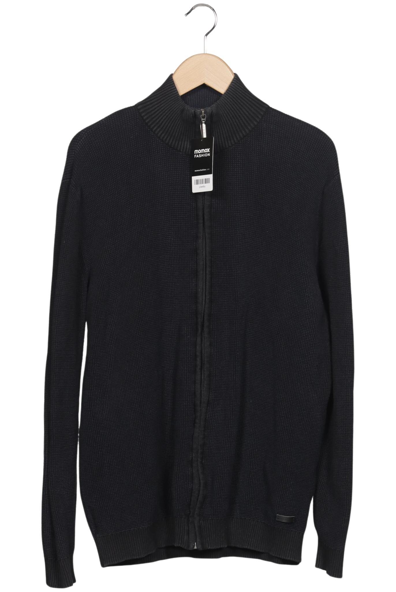 Thumbnail - TOM Tailor Denim Herren Strickjacke, marineblau, Gr. 56