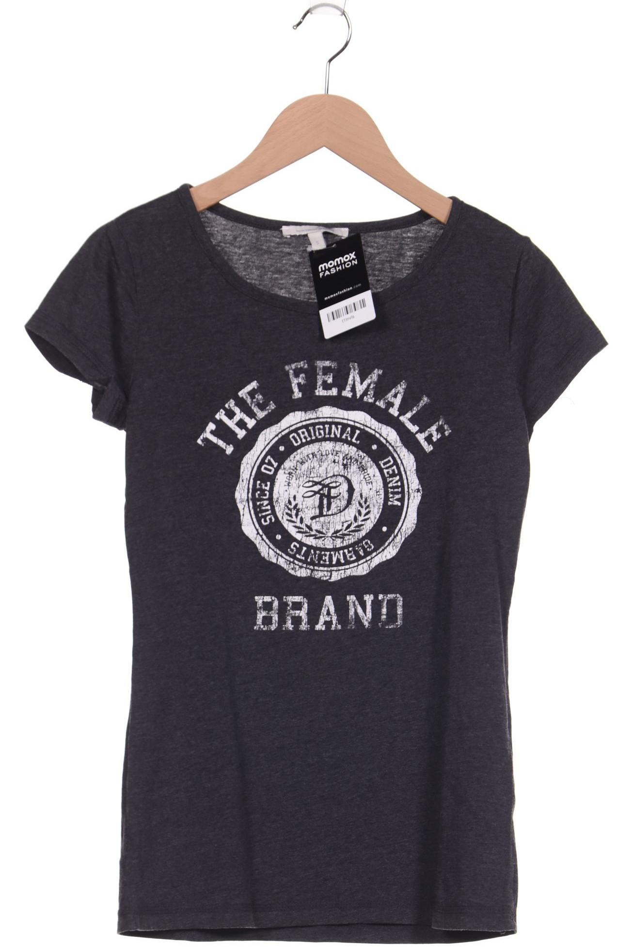 

TOM TAILOR Denim Damen T-Shirt, grau