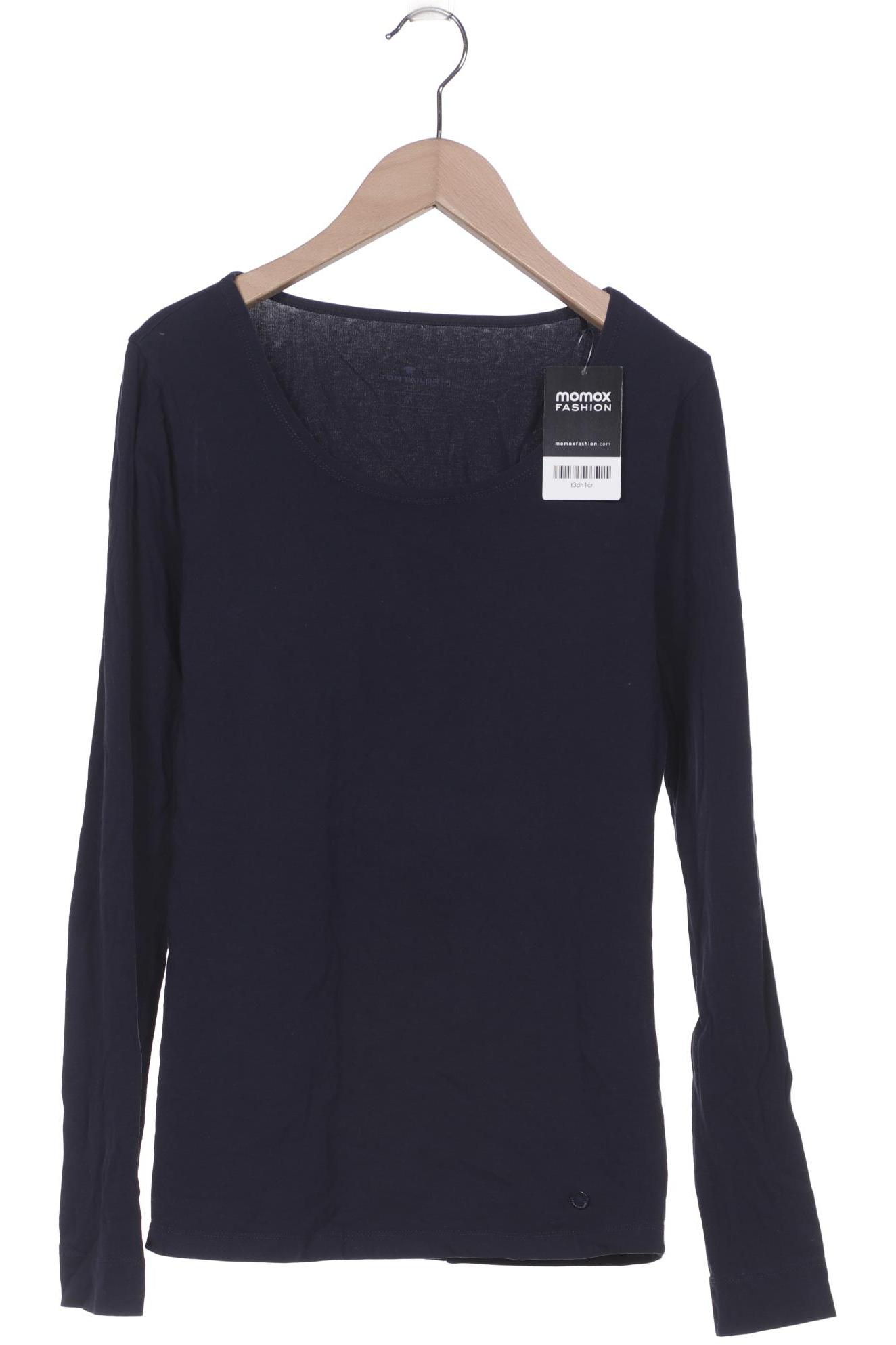 

TOM TAILOR Denim Damen Langarmshirt, marineblau