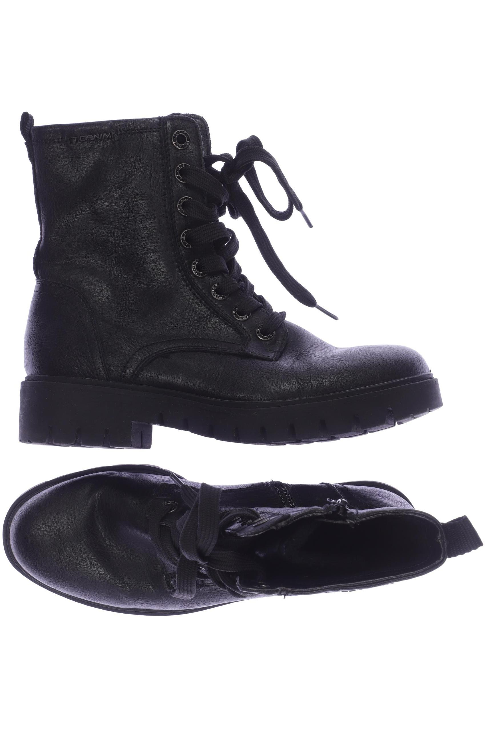 

TOM Tailor Denim Damen Stiefelette, schwarz, Gr. 39