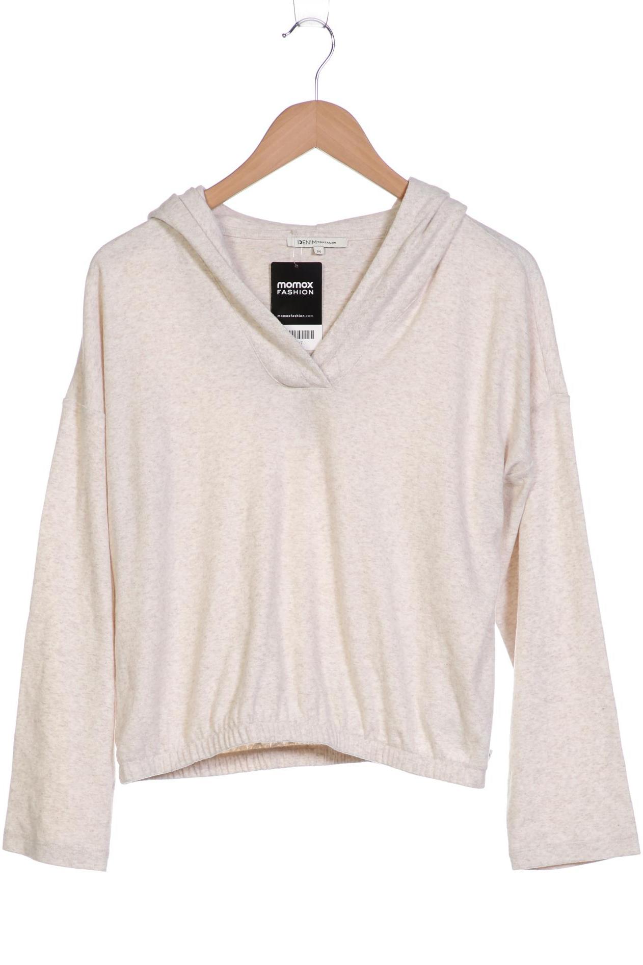 

TOM Tailor Denim Damen Kapuzenpullover, beige, Gr. 38