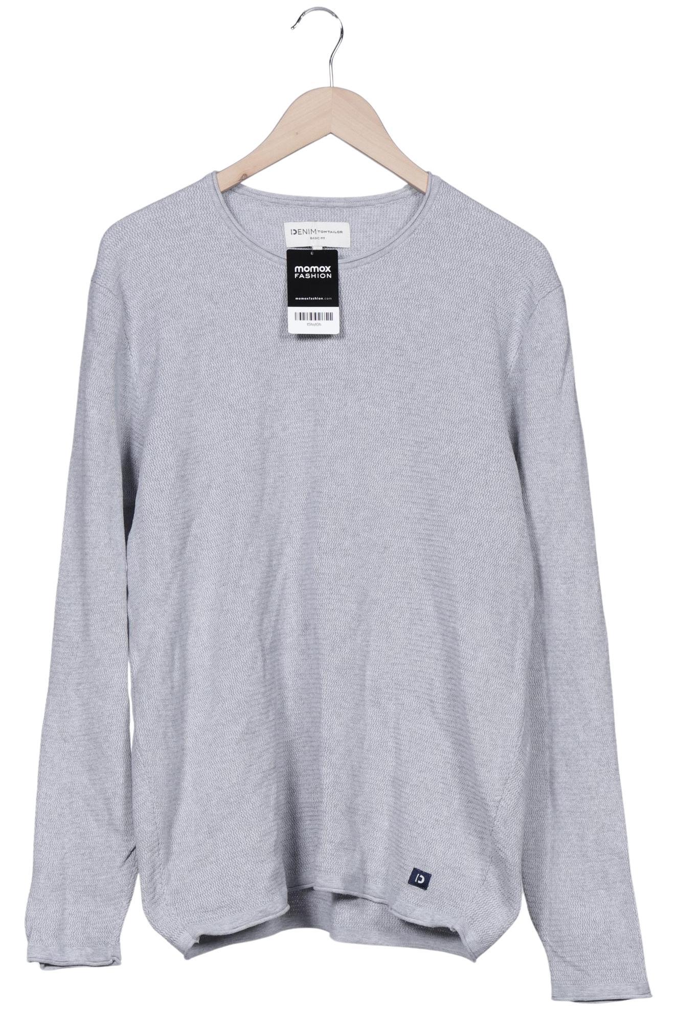 

TOM Tailor Denim Herren Pullover, grau, Gr. 52