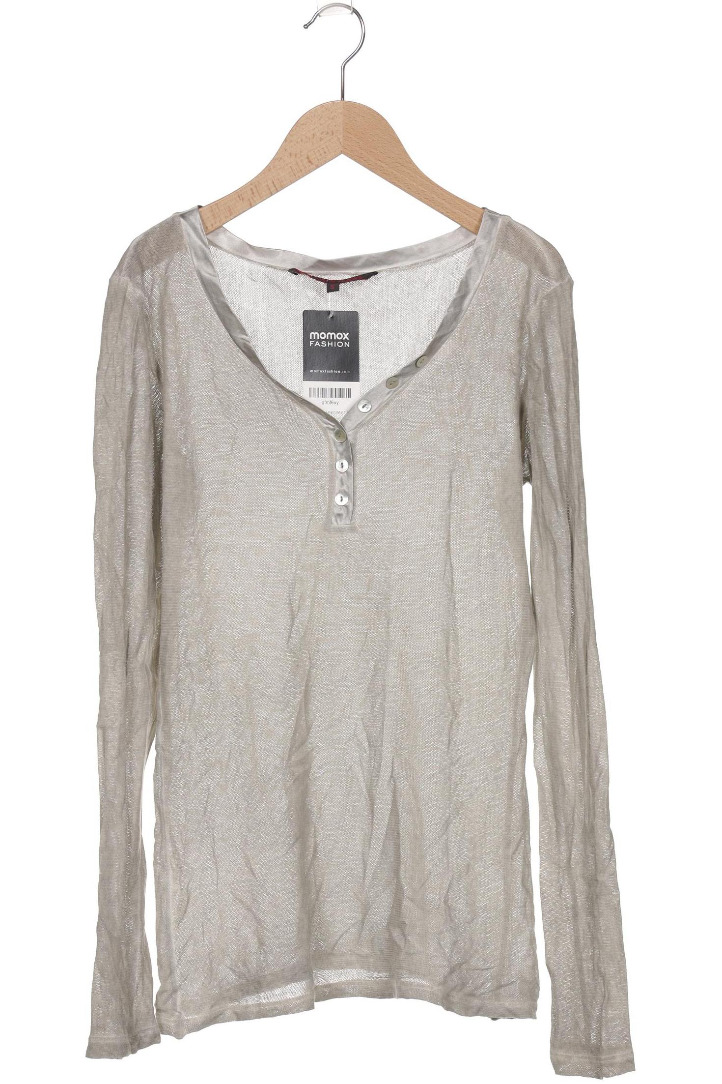 

TOM Tailor Denim Damen Langarmshirt, grau, Gr. 36