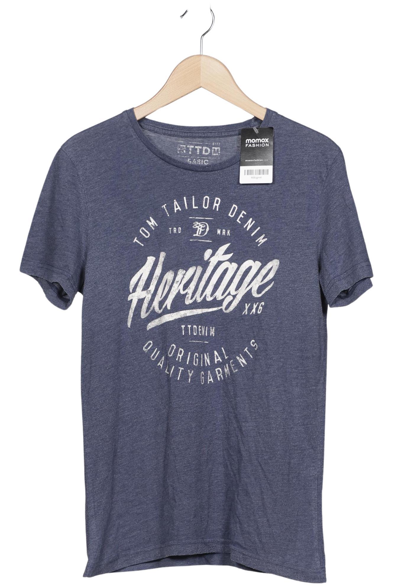 

TOM Tailor Denim Herren T-Shirt, marineblau, Gr. 48